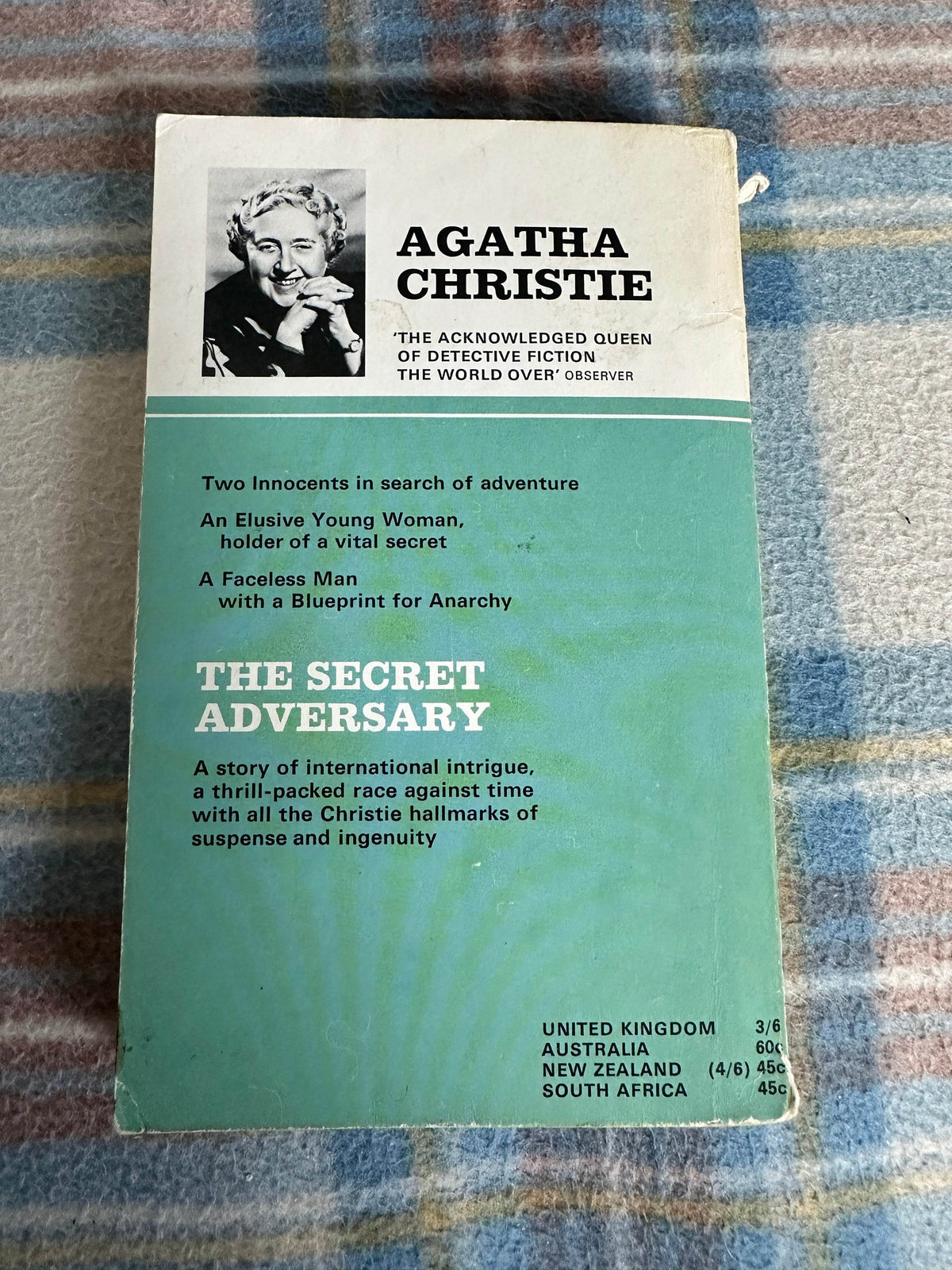 1968 The Secret Adversary - Agatha Christie(Pan Books) - Honeyburn Books (UK)