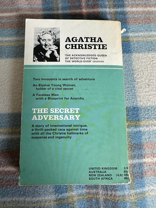 1968 The Secret Adversary - Agatha Christie(Pan Books) - Honeyburn Books (UK)