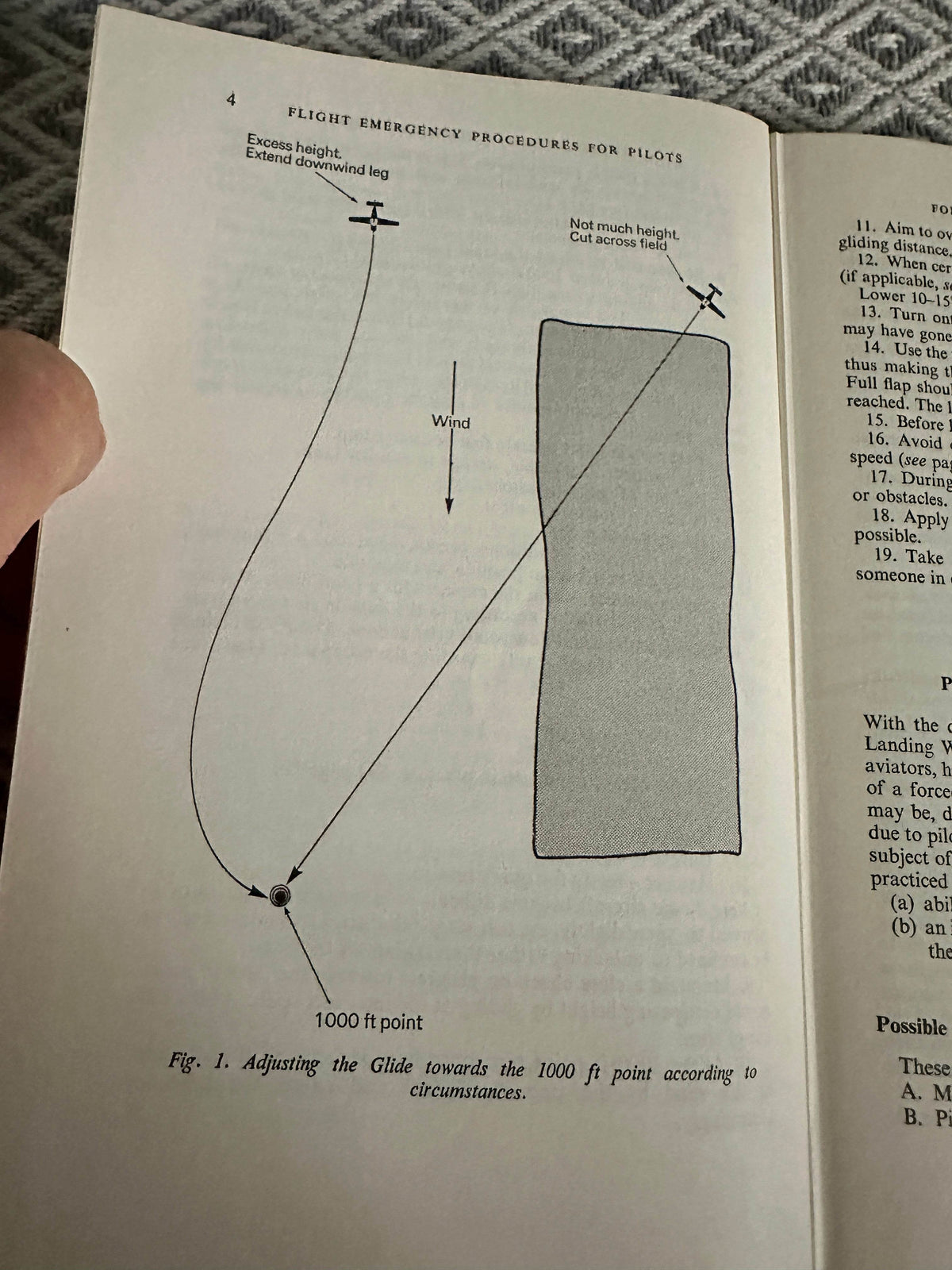 1975 Flight Emergency Procedures For Pilots - N. H. Birch & A. E. Bramson(Pitman Publishing) - Honeyburn Books (UK)