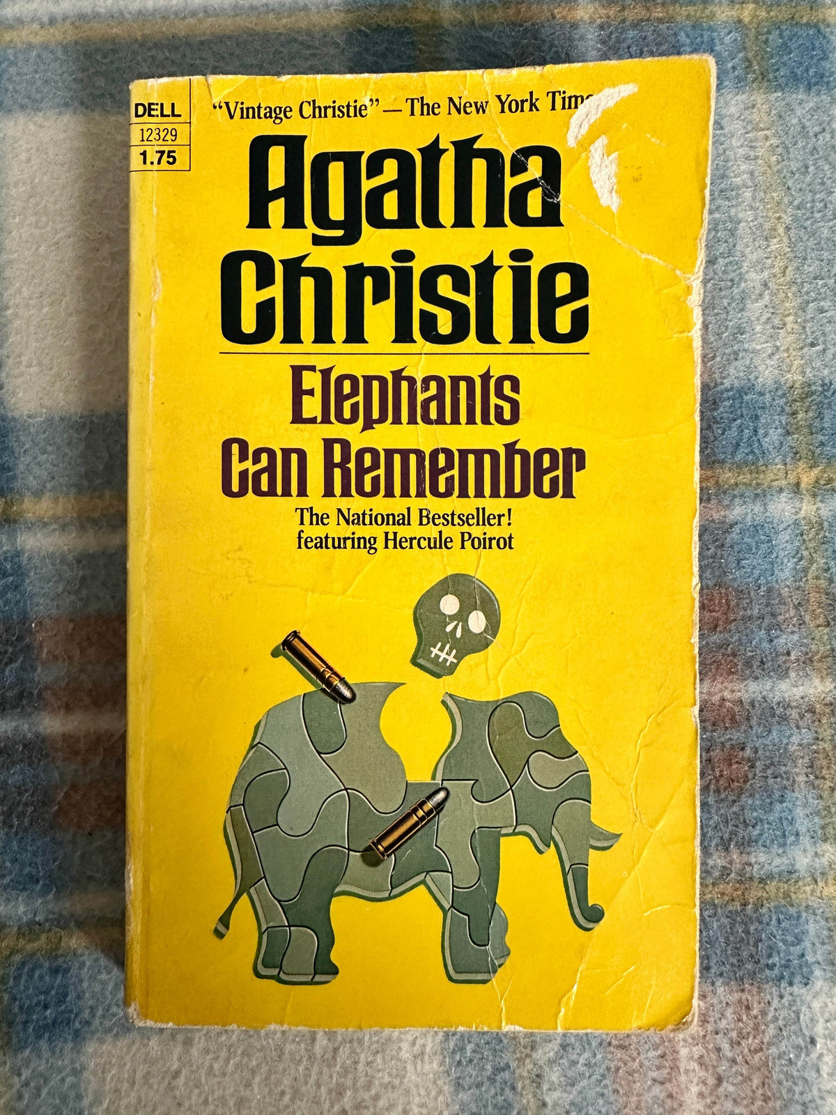 1977 Elephants Can Remember - Agatha Christie(Dell Books US) - Honeyburn Books (UK)
