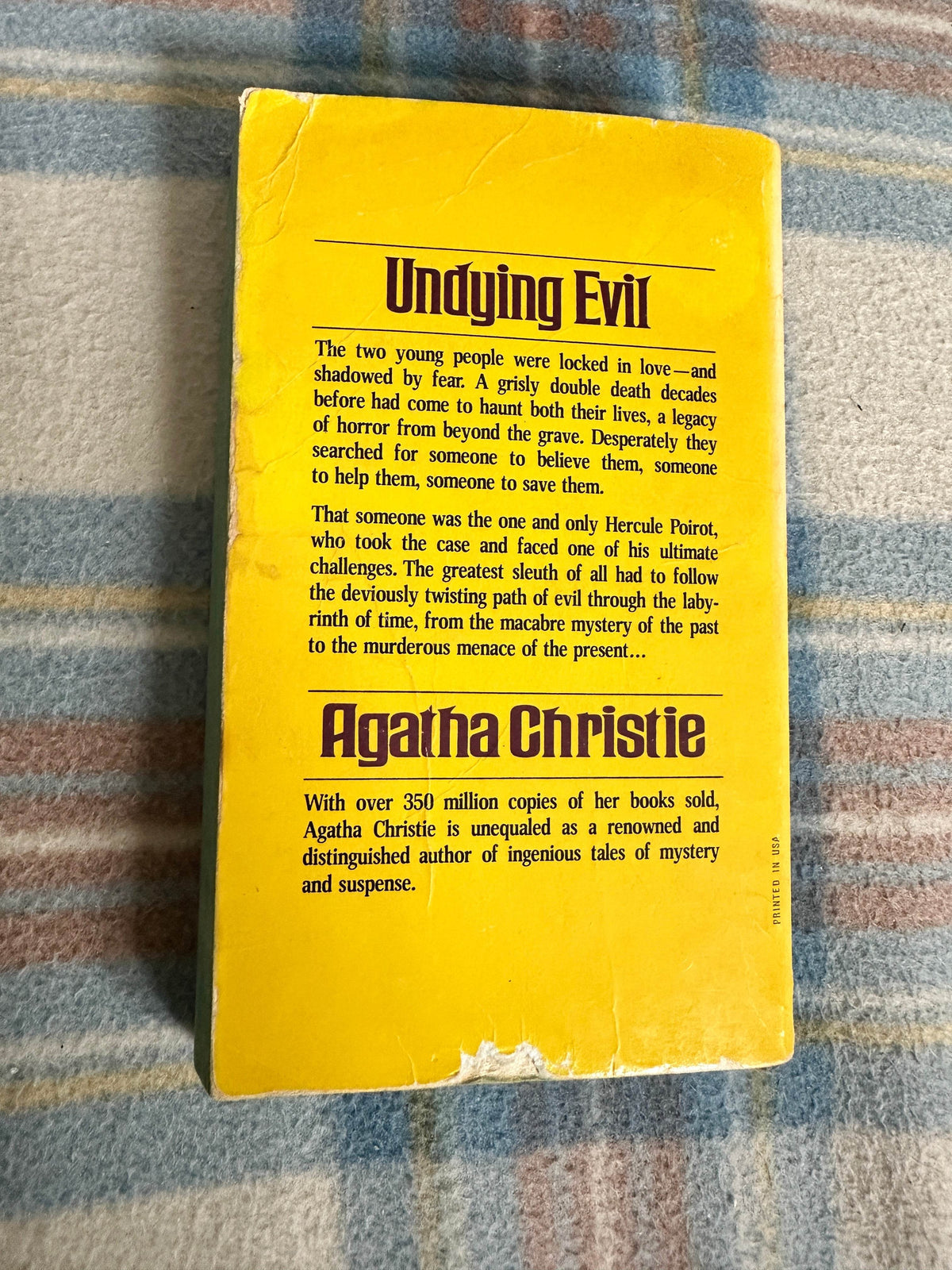 1977 Elephants Can Remember - Agatha Christie(Dell Books US) - Honeyburn Books (UK)