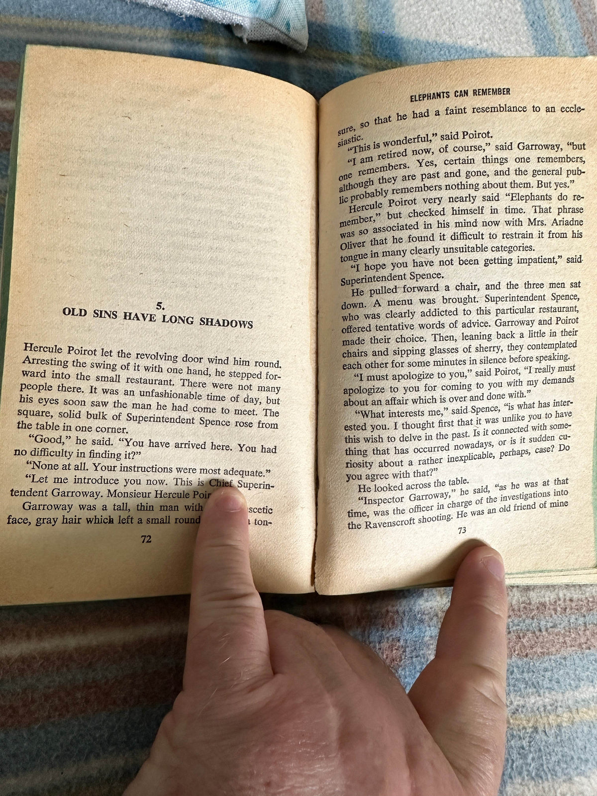 1977 Elephants Can Remember - Agatha Christie(Dell Books US) - Honeyburn Books (UK)