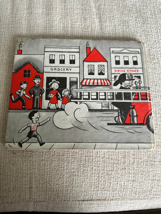 1968 The Little Red Fire Engine - Lois Lenski(Oxford University Press) - Honeyburn Books (UK)