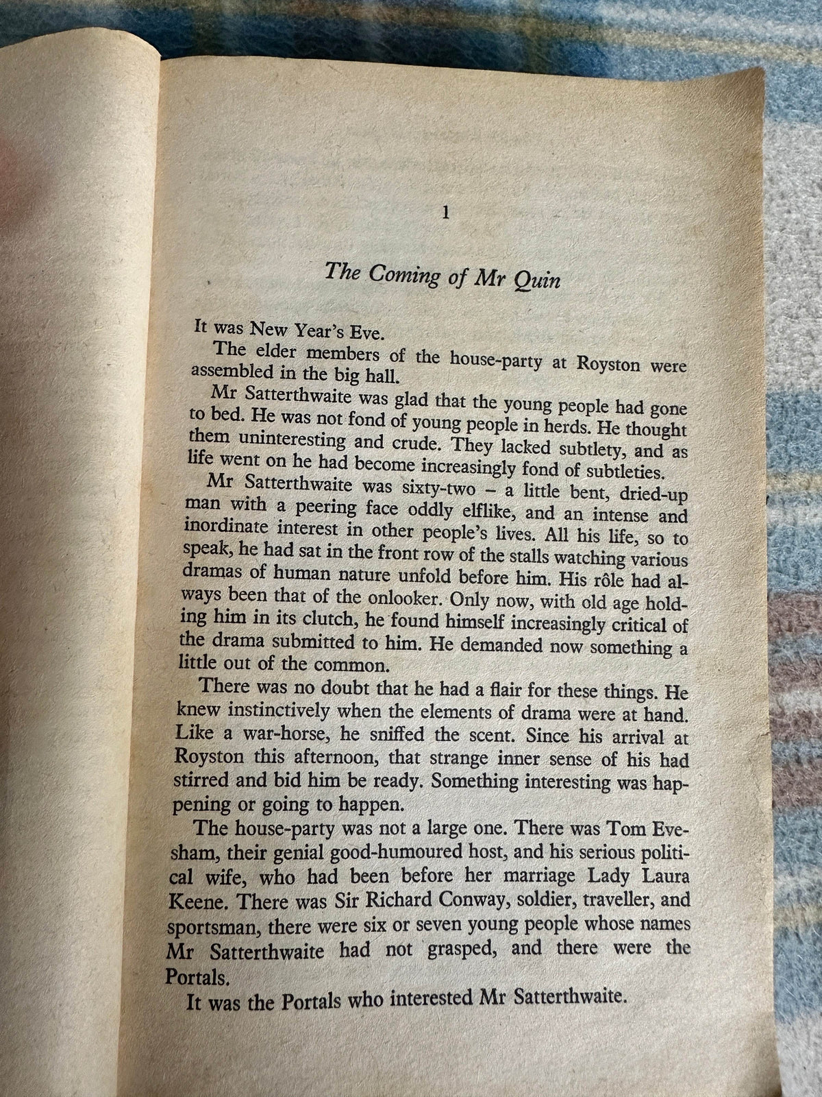 1974 The Mysterious Mr. Quin - Agatha Christie(Pan Books) - Honeyburn Books (UK)
