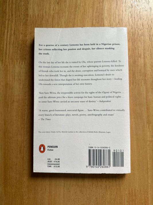 1996*1st* Lemona’s Tale - Ken Saro-Wiwa (Penguin) - Honeyburn Books (UK)
