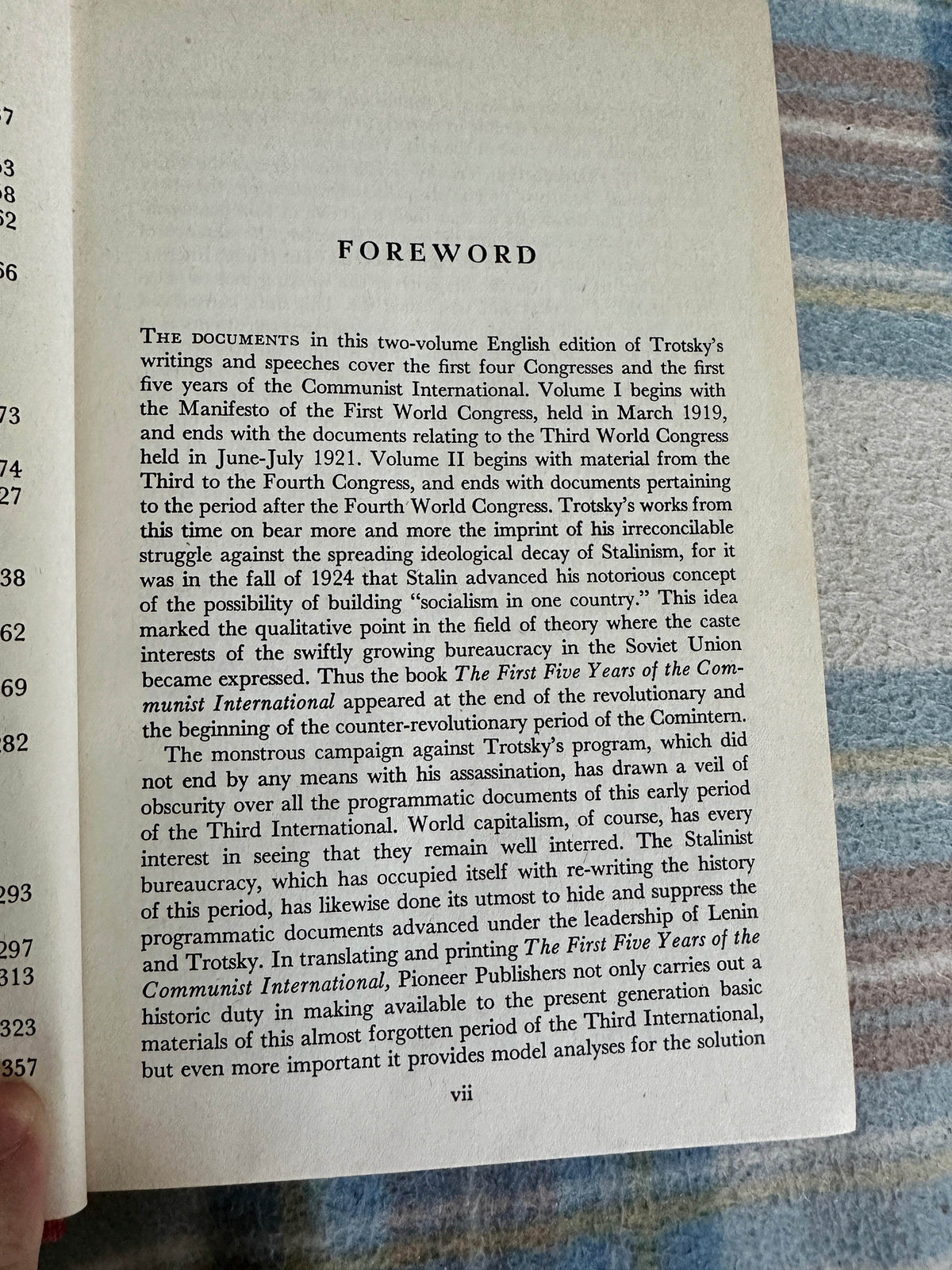 1945*1st* The First Five Years of The Communist International vol 1 - Leon Trotsky(Pioneer Publishers) - Honeyburn Books (UK)