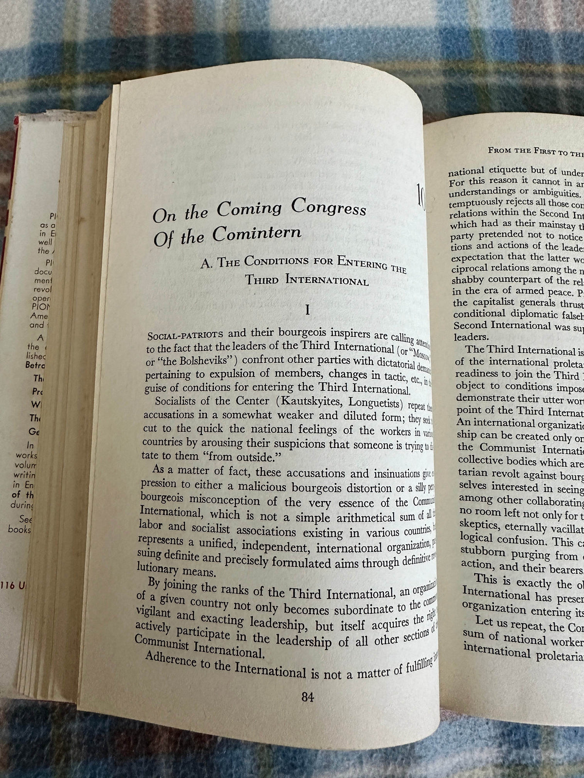 1945*1st* The First Five Years of The Communist International vol 1 - Leon Trotsky(Pioneer Publishers) - Honeyburn Books (UK)