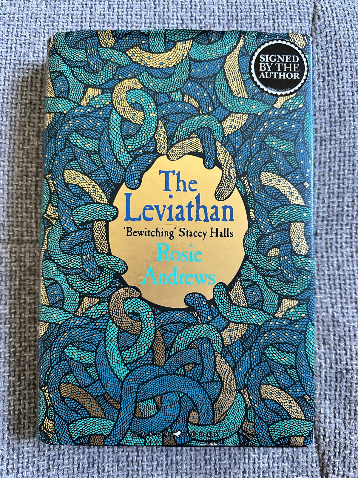 2022*Signed* The Leviathan - Rosie Andrews (Raven Books) - Honeyburn Books (UK)