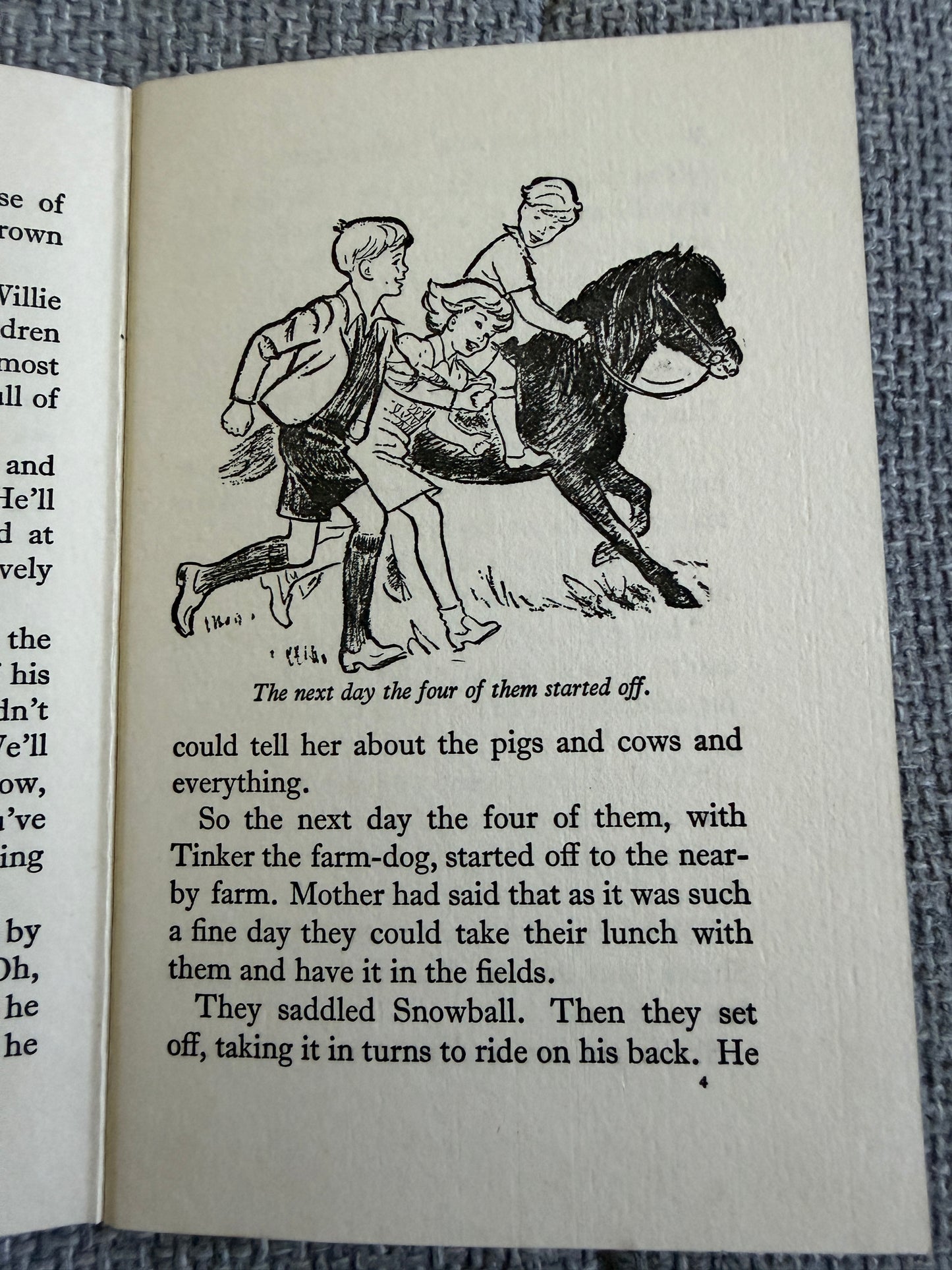 1959 Snowball The Pony - Enid Blyton (Iris Gillespie illust) Lutterworth Press - Honeyburn Books (UK)