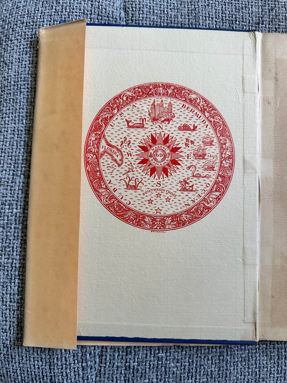 1928*1st Limited Edition* Bahamian Lore - Robert A. Curry (Gordon Bazeley Illust) One of 1,010 copies Printed Privately In Paris - Honeyburn Books (UK)