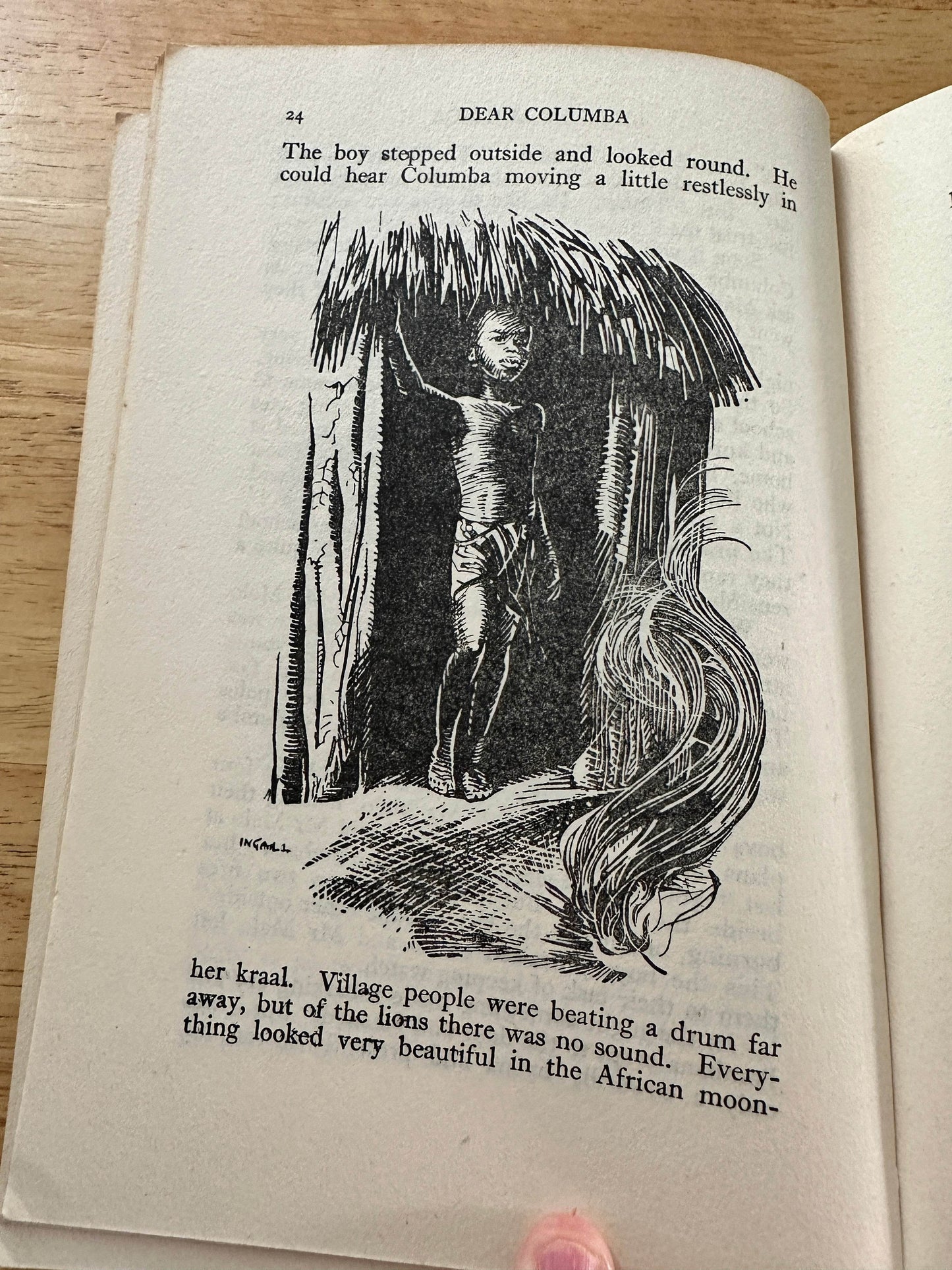 1948 Dear Columba(A Story of Africa) Richard Paterson(E. M. Ingall Illust)Edinburgh House Press - Honeyburn Books (UK)