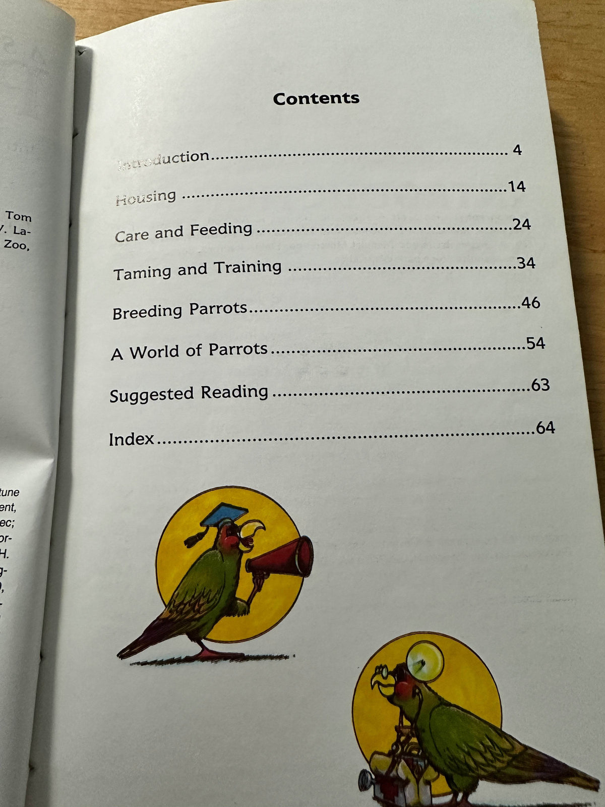 1988*1st* A Step By Step Book About Parrots - Elaine Radford(T. F. H. Publications) - Honeyburn Books (UK)