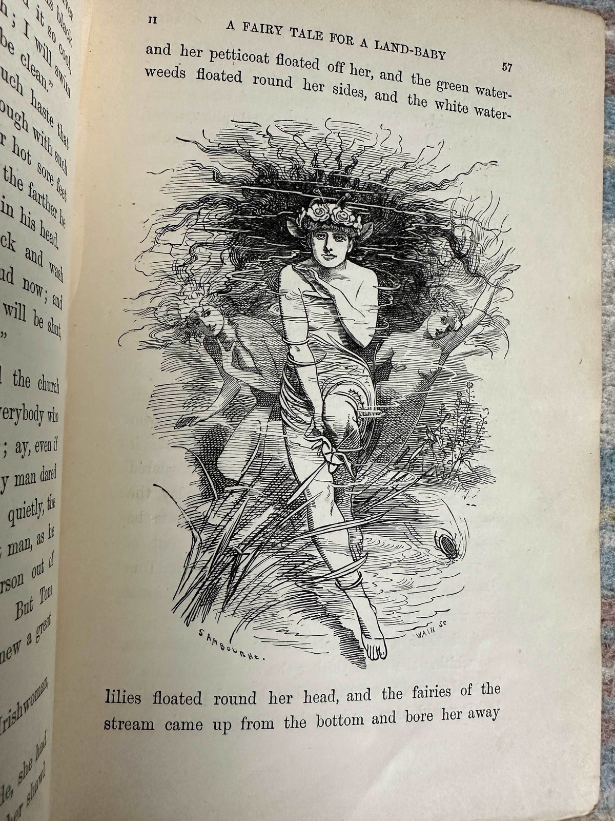 1890 Water Babies - Charles Kingsley(Illust Linley Sambourne)MacMillan & Co Ltd - Honeyburn Books (UK)