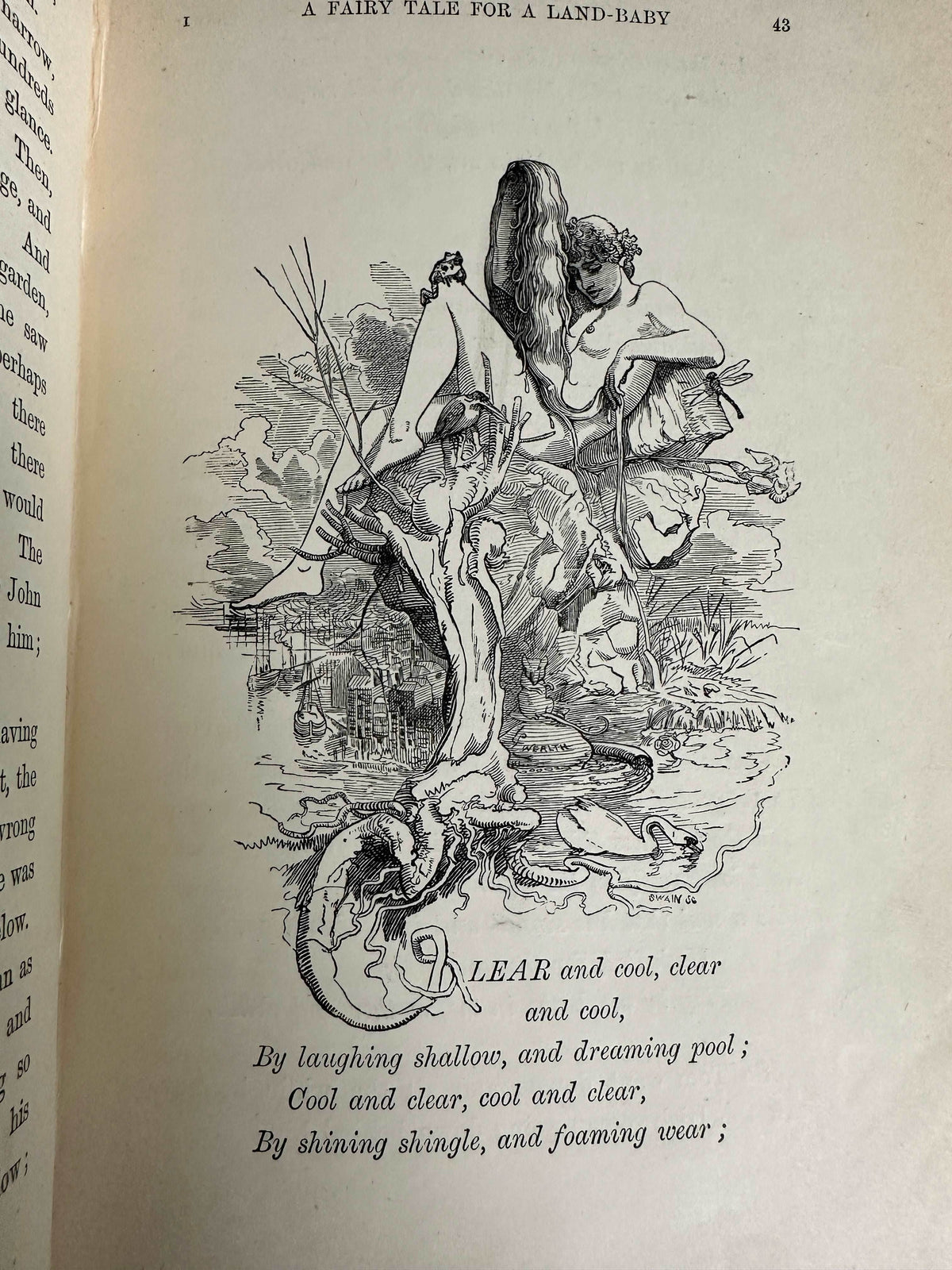 1890 Water Babies - Charles Kingsley(Illust Linley Sambourne)MacMillan & Co Ltd - Honeyburn Books (UK)