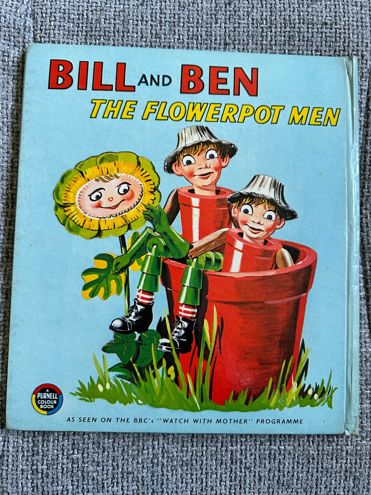 1966 Bill & Ben The Flowerpot Men (Phil Gascoine illustration) Purnell - Honeyburn Books (UK)