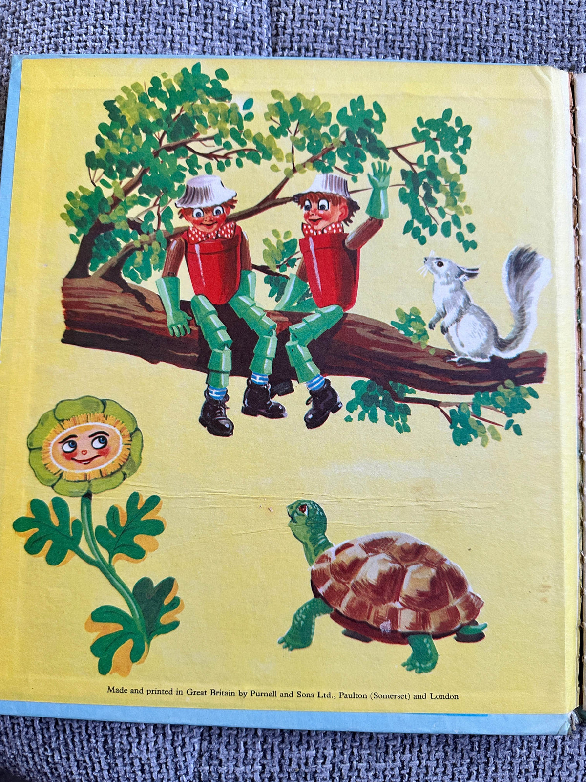 1966 Bill & Ben The Flowerpot Men (Phil Gascoine illustration) Purnell - Honeyburn Books (UK)