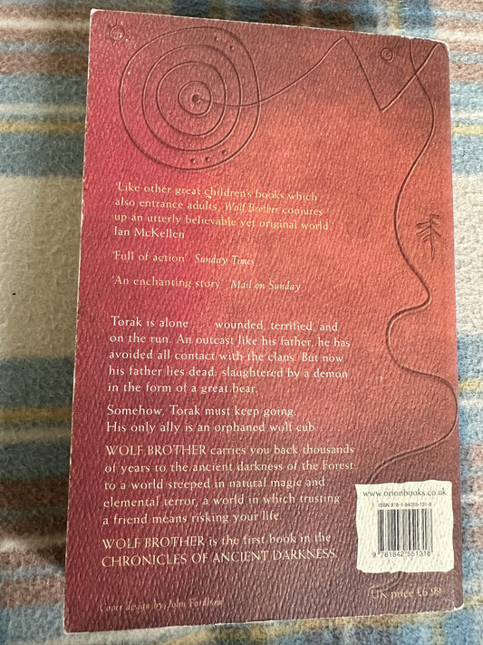 2004*SIGNED* Wolf Brother(Chronicles Of Ancient Darkness) Michelle Paver(Orion) - Honeyburn Books (UK)