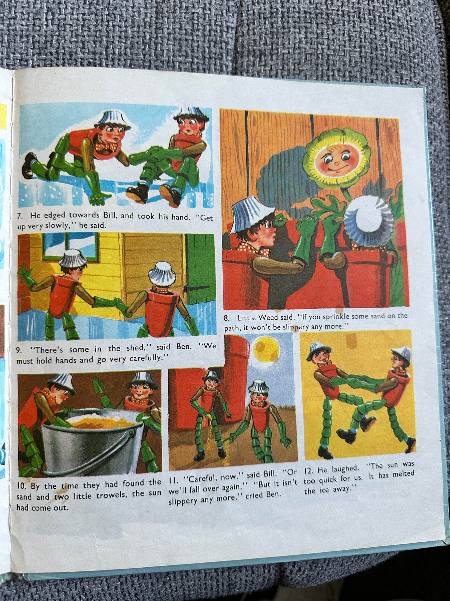 1966 Bill & Ben The Flowerpot Men (Phil Gascoine illustration) Purnell - Honeyburn Books (UK)