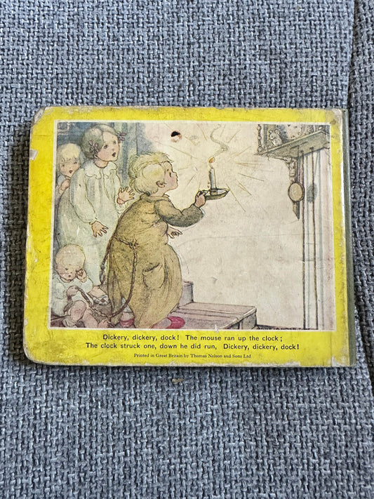 1930’s Nursery Rhymes (Thomas Nelson & Sons Ltd) Board Book - Honeyburn Books (UK)
