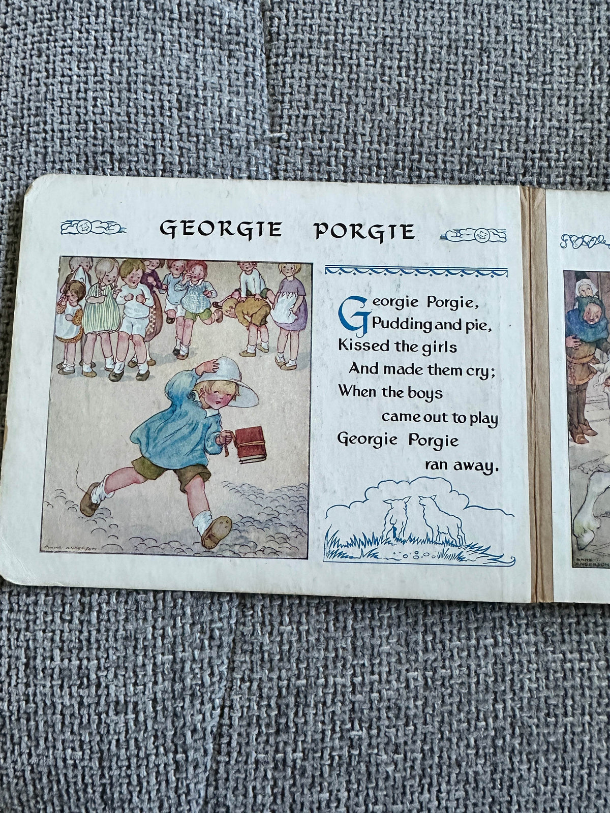 1930’s Nursery Rhymes (Thomas Nelson & Sons Ltd) Board Book - Honeyburn Books (UK)