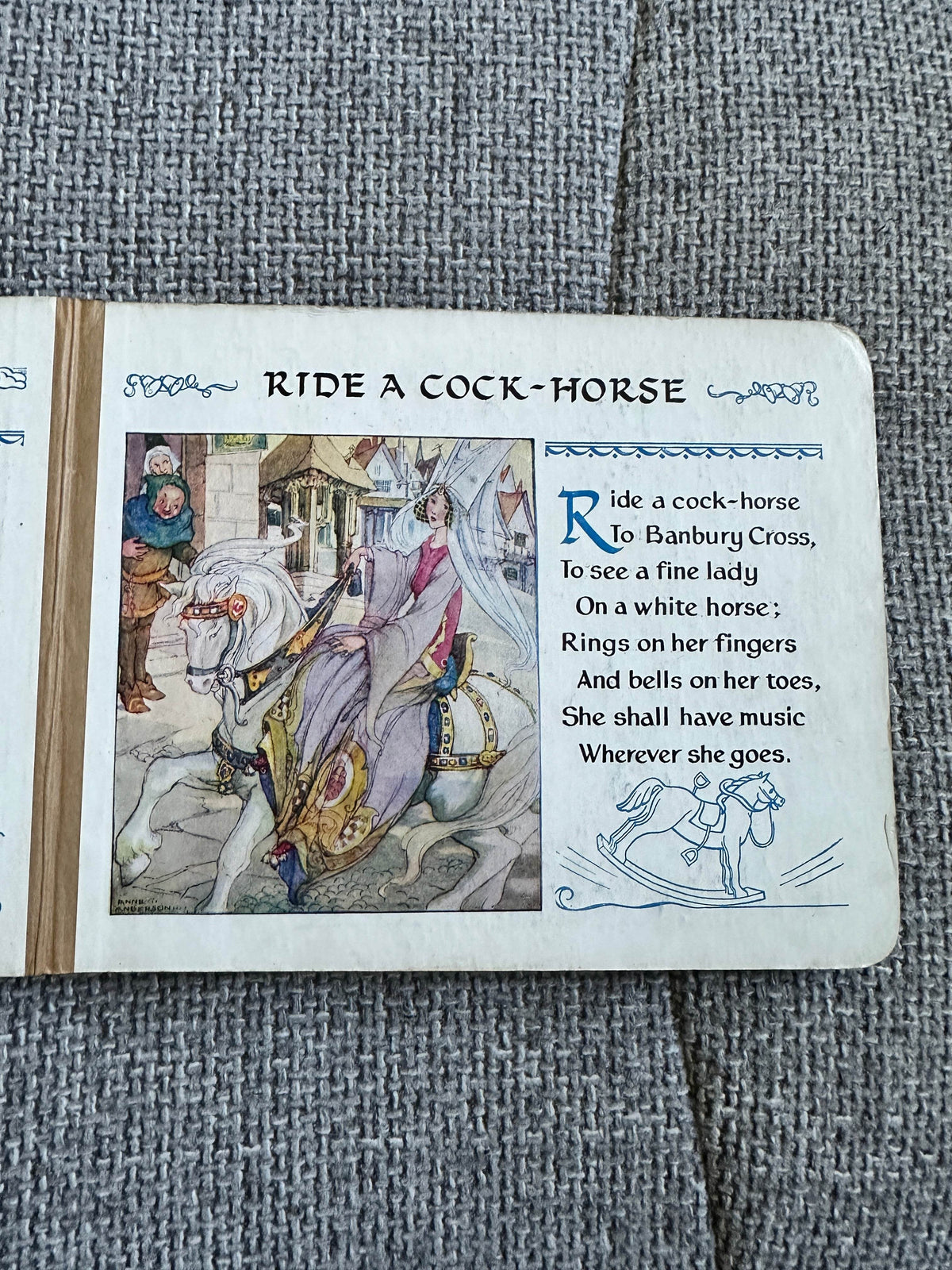 1930’s Nursery Rhymes (Thomas Nelson & Sons Ltd) Board Book - Honeyburn Books (UK)
