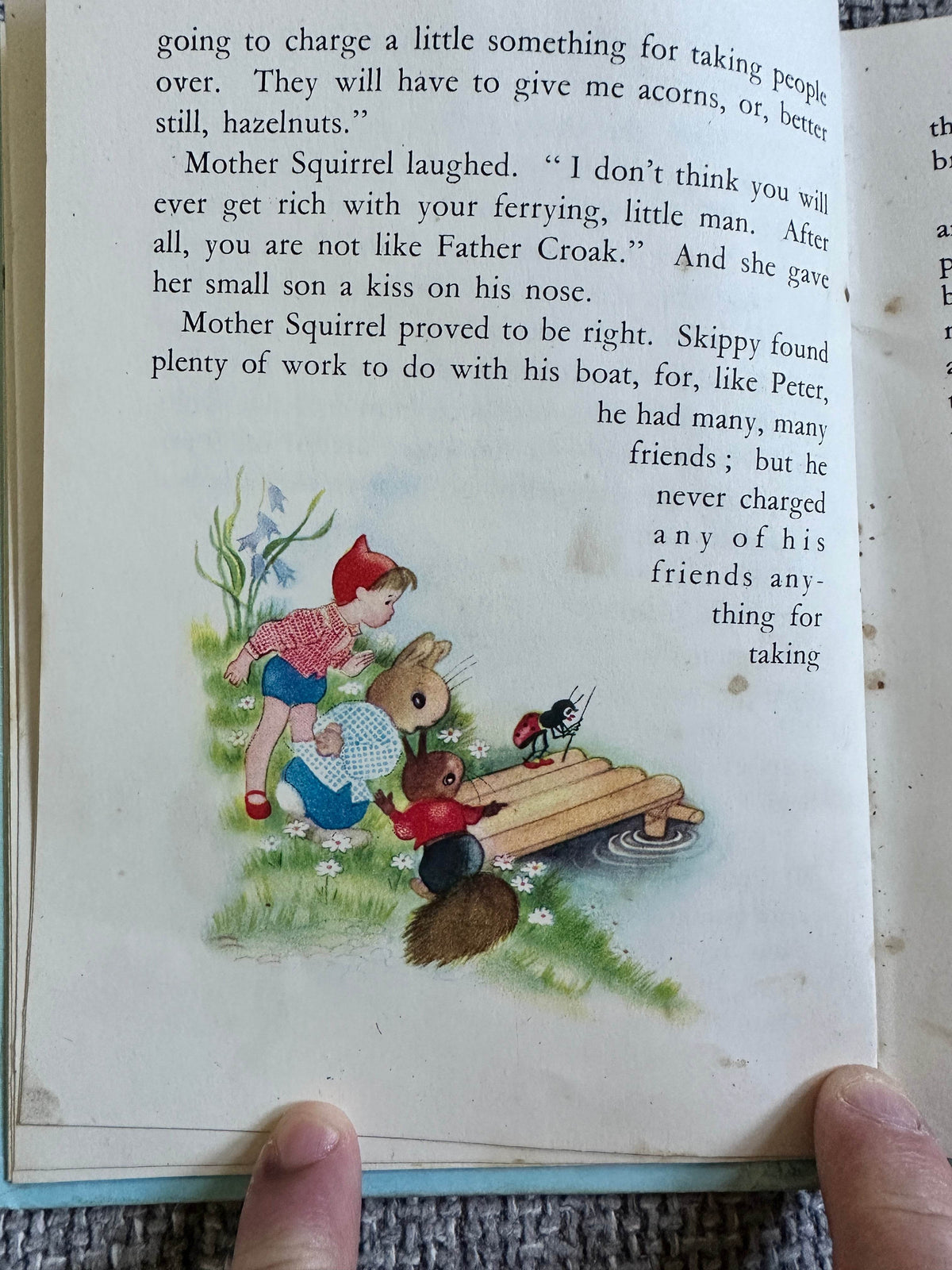 1950’s Peter & His Magic Pebble - Willy Schermele (Juvenile Productions) - Honeyburn Books (UK)