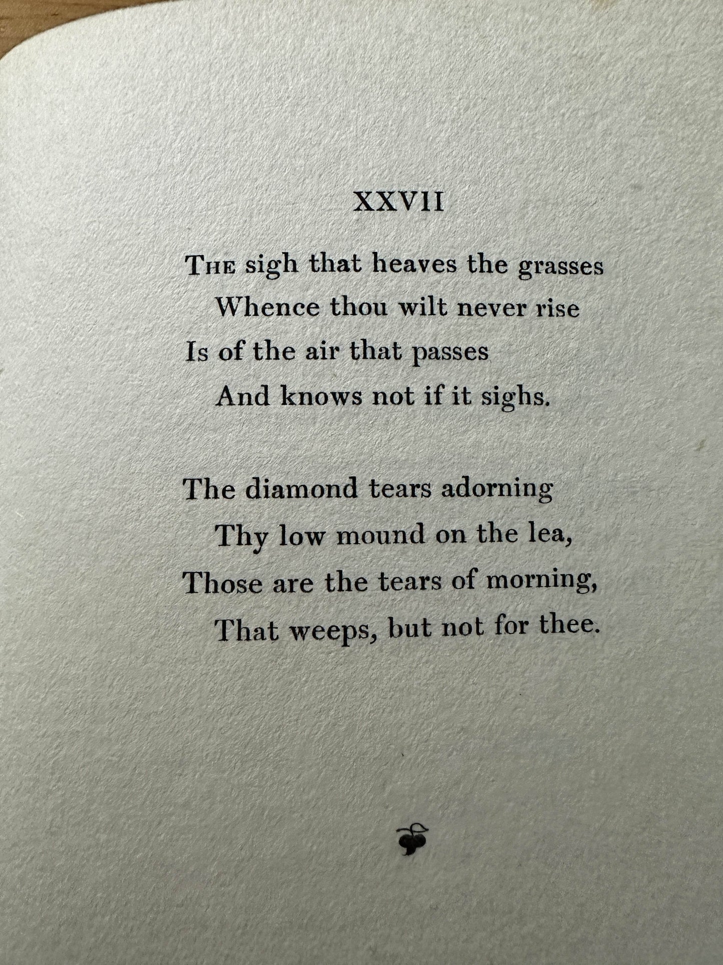 1922*1st* Last Poems - A. E. Housman(Grant Richards) - Honeyburn Books (UK)