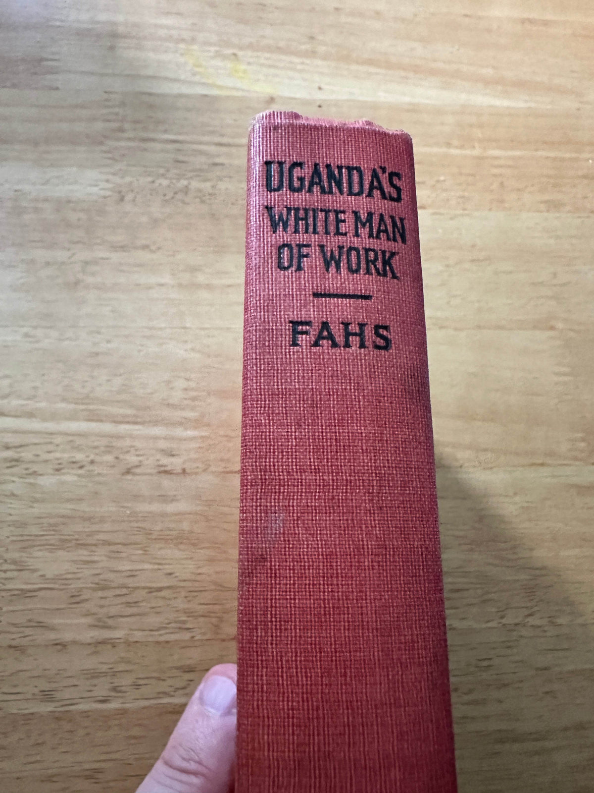 1907 Uganda’s White Man Of Work(Story of Alexander M. Mackay) Sophia Lyon Fahs (Young People’s Missionary Movement - Honeyburn Books (UK)