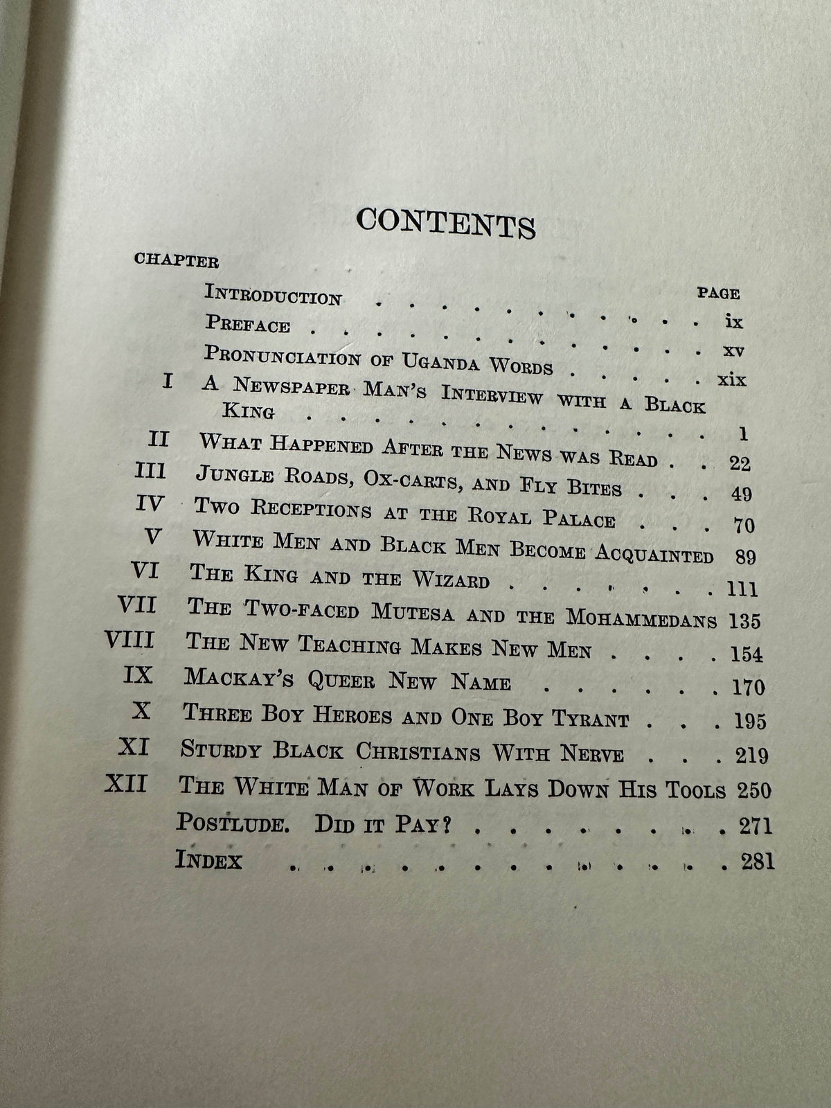 1907 Uganda’s White Man Of Work(Story of Alexander M. Mackay) Sophia Lyon Fahs (Young People’s Missionary Movement - Honeyburn Books (UK)