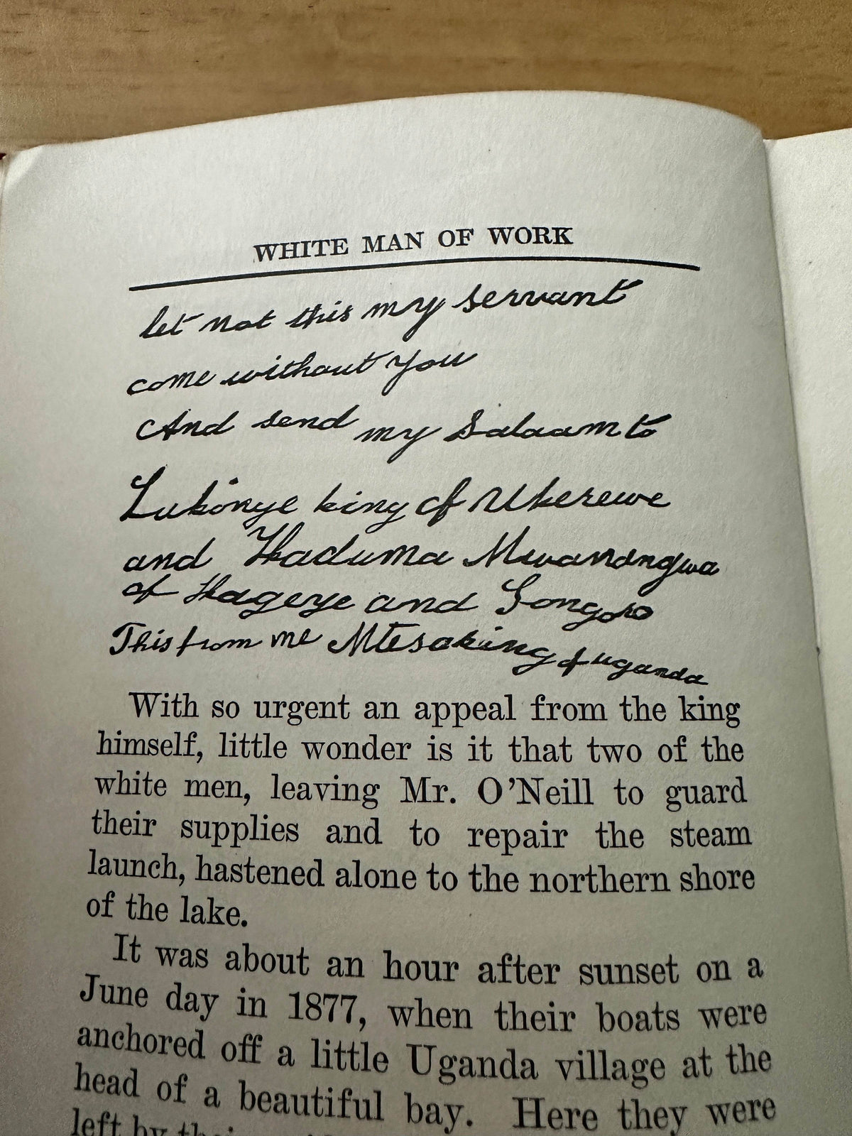 1907 Uganda’s White Man Of Work(Story of Alexander M. Mackay) Sophia Lyon Fahs (Young People’s Missionary Movement - Honeyburn Books (UK)