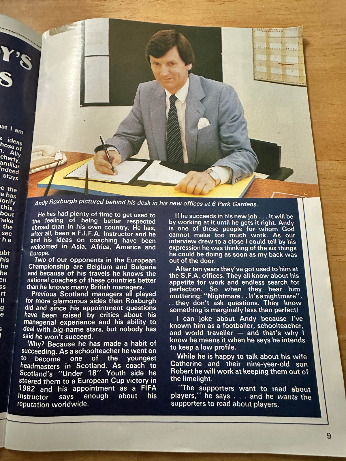 1986 Scotland vs Bulgaria Football Programme 0-0 - Honeyburn Books (UK)