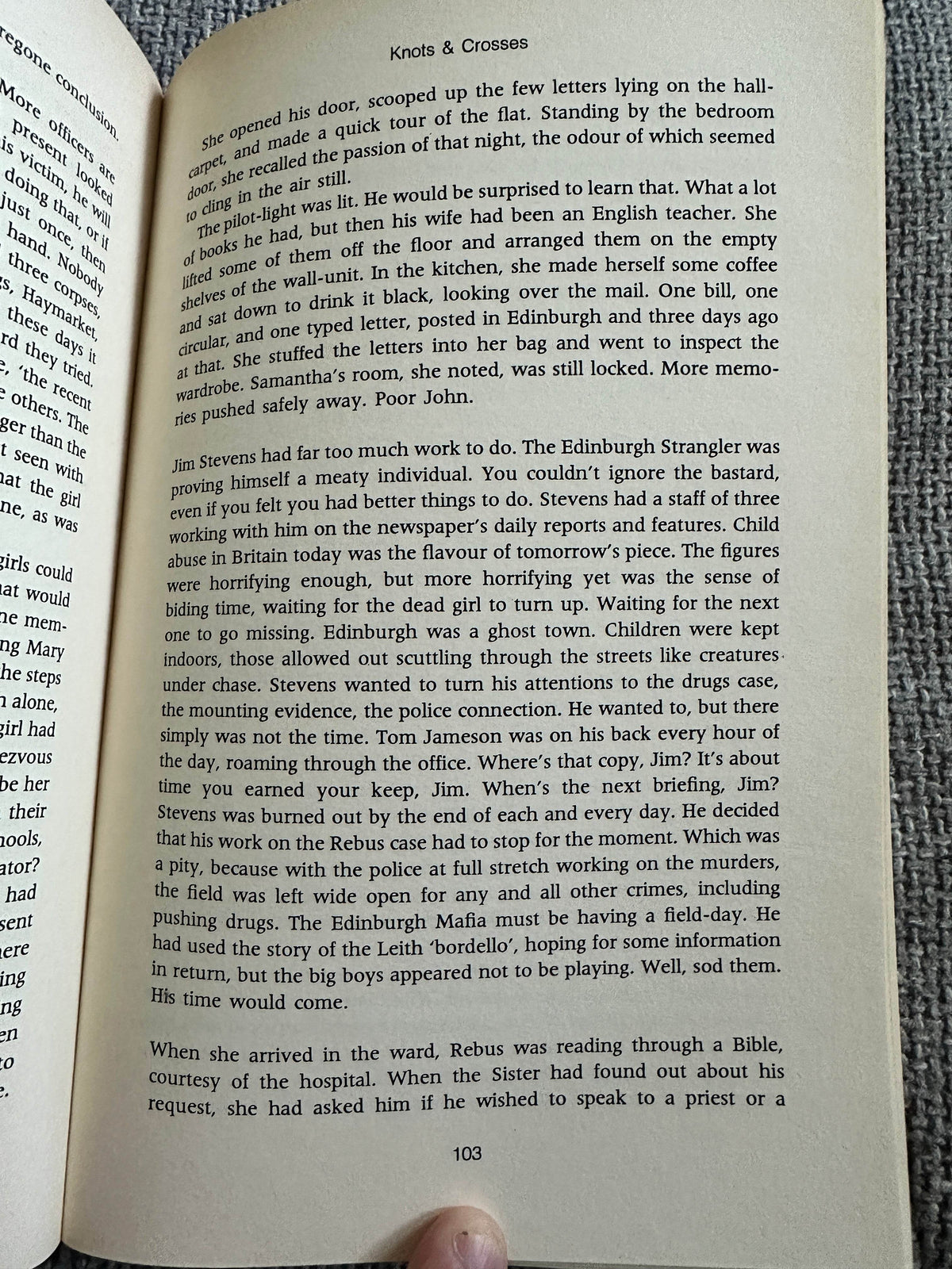 2002 Rebus: The Early Years - Ian Rankin (Orion Books) - Honeyburn Books (UK)
