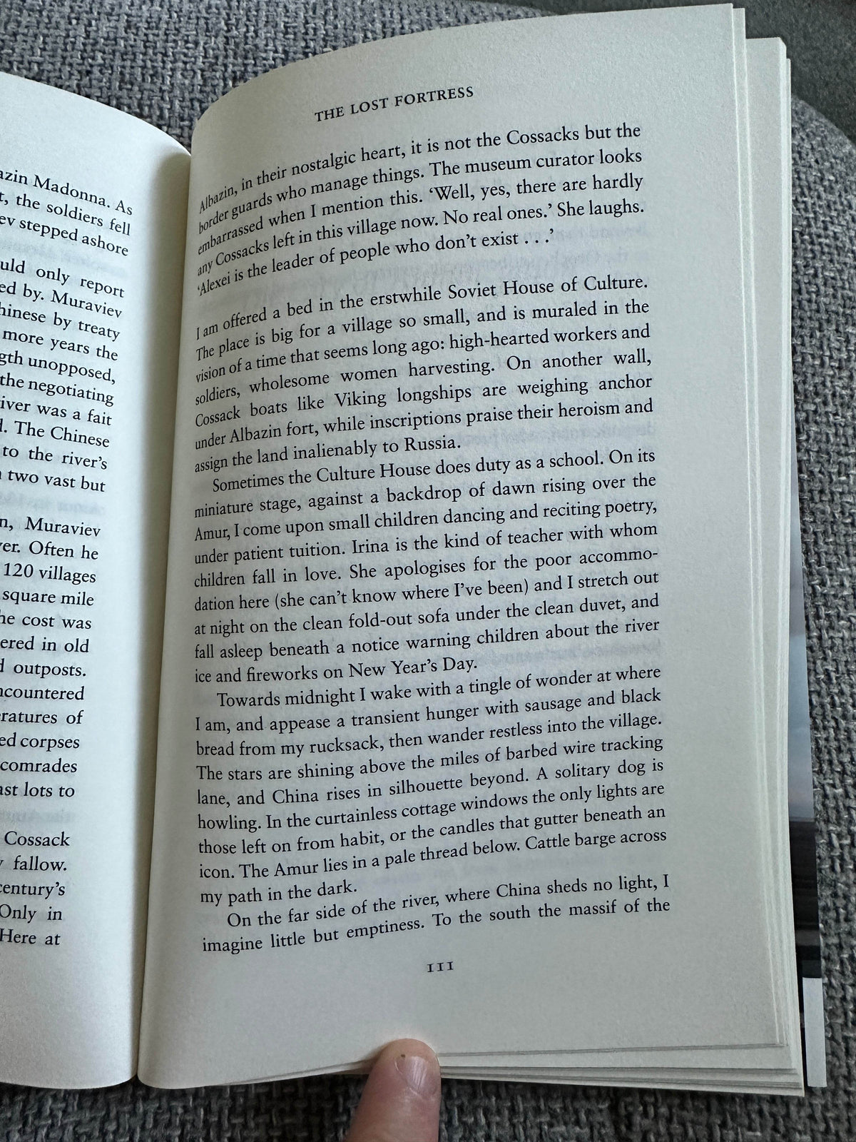 2021 The Amur River (Between Russia & China) Colin Thubron (Chatto & Windus) - Honeyburn Books (UK)