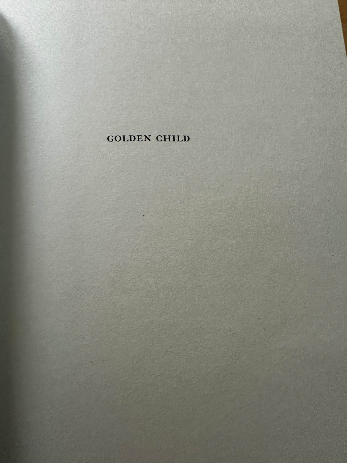 2019*1st* Golden Child - Claire Adam( Faber & Faber) - Honeyburn Books (UK)