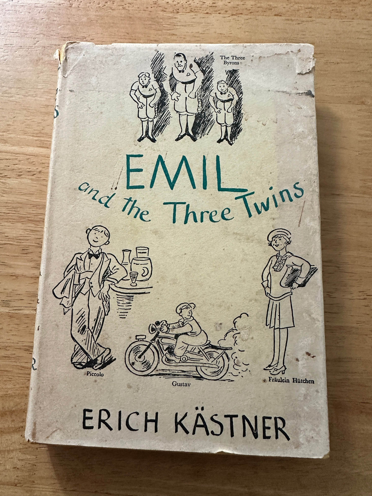 1959 Emil & The Three Twins - Erich Kästner(Walter Trier illustration)Jonathan Cape - Honeyburn Books (UK)