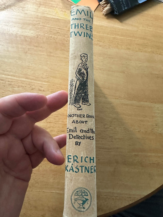 1959 Emil & The Three Twins - Erich Kästner(Walter Trier illustration)Jonathan Cape - Honeyburn Books (UK)