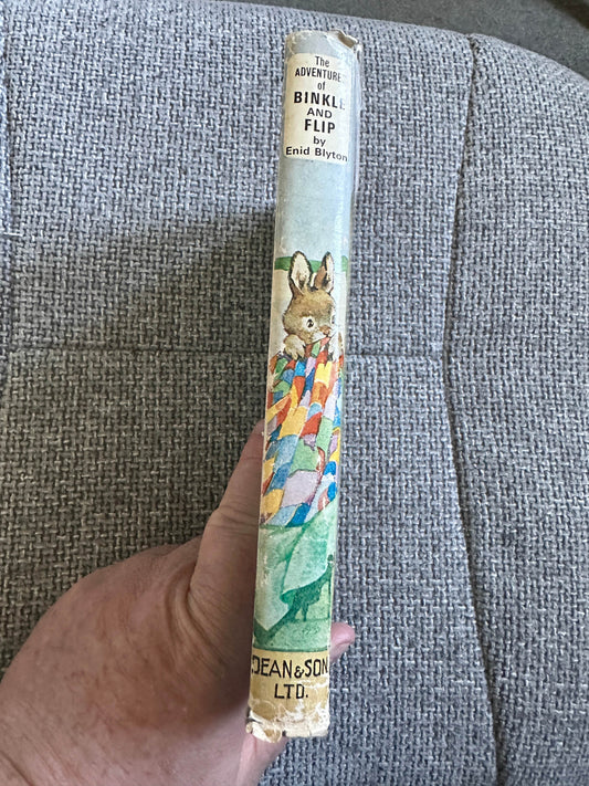 1967 The Adventures of Binkle & Flip - Enid Blyton (Dean & Son Ltd) - Honeyburn Books (UK)