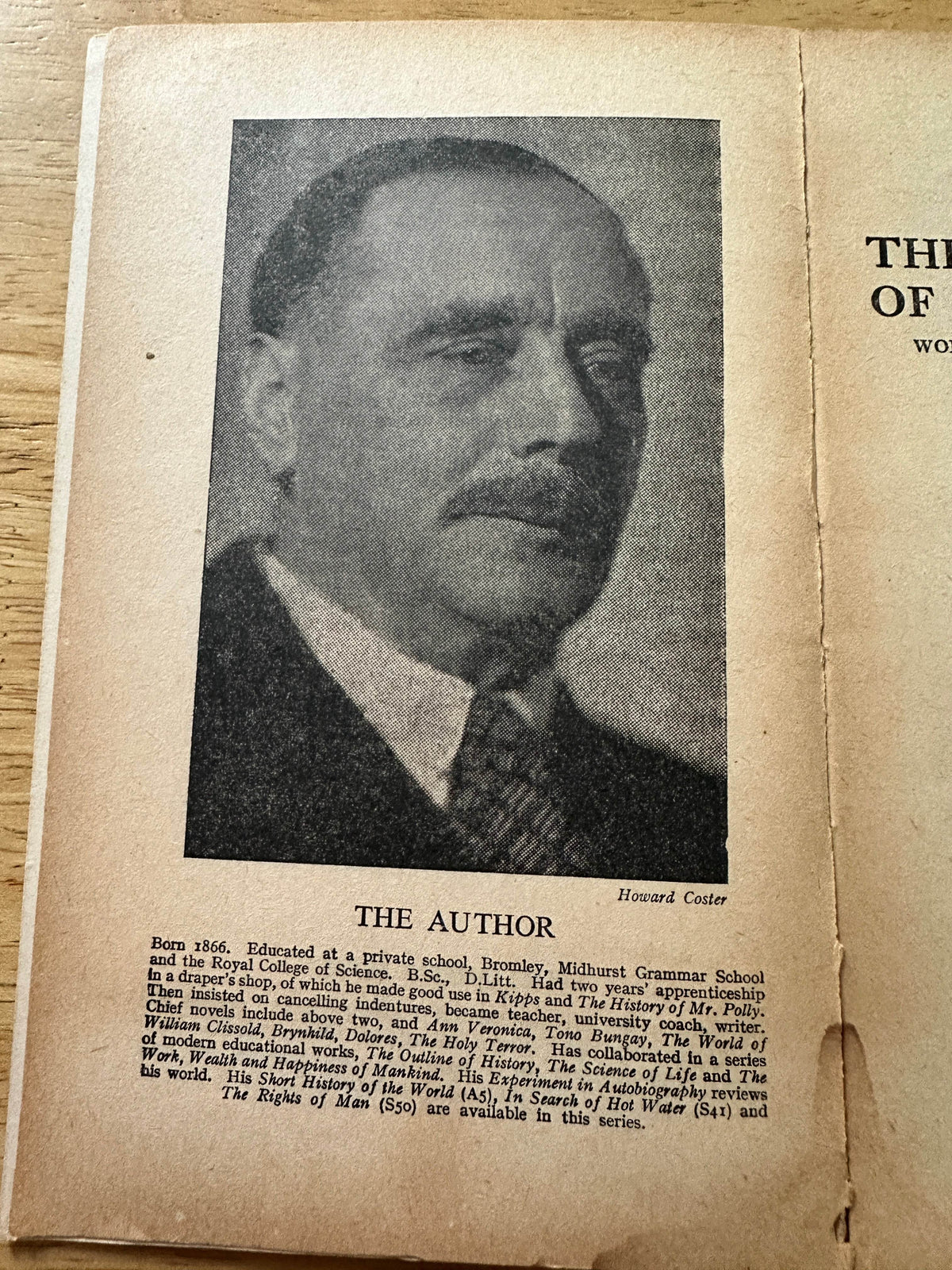 1940*1st* The Common Sense Of War & Peace World Revolution or War Unending - H.G. Wells(Penguin Special) - Honeyburn Books (UK)