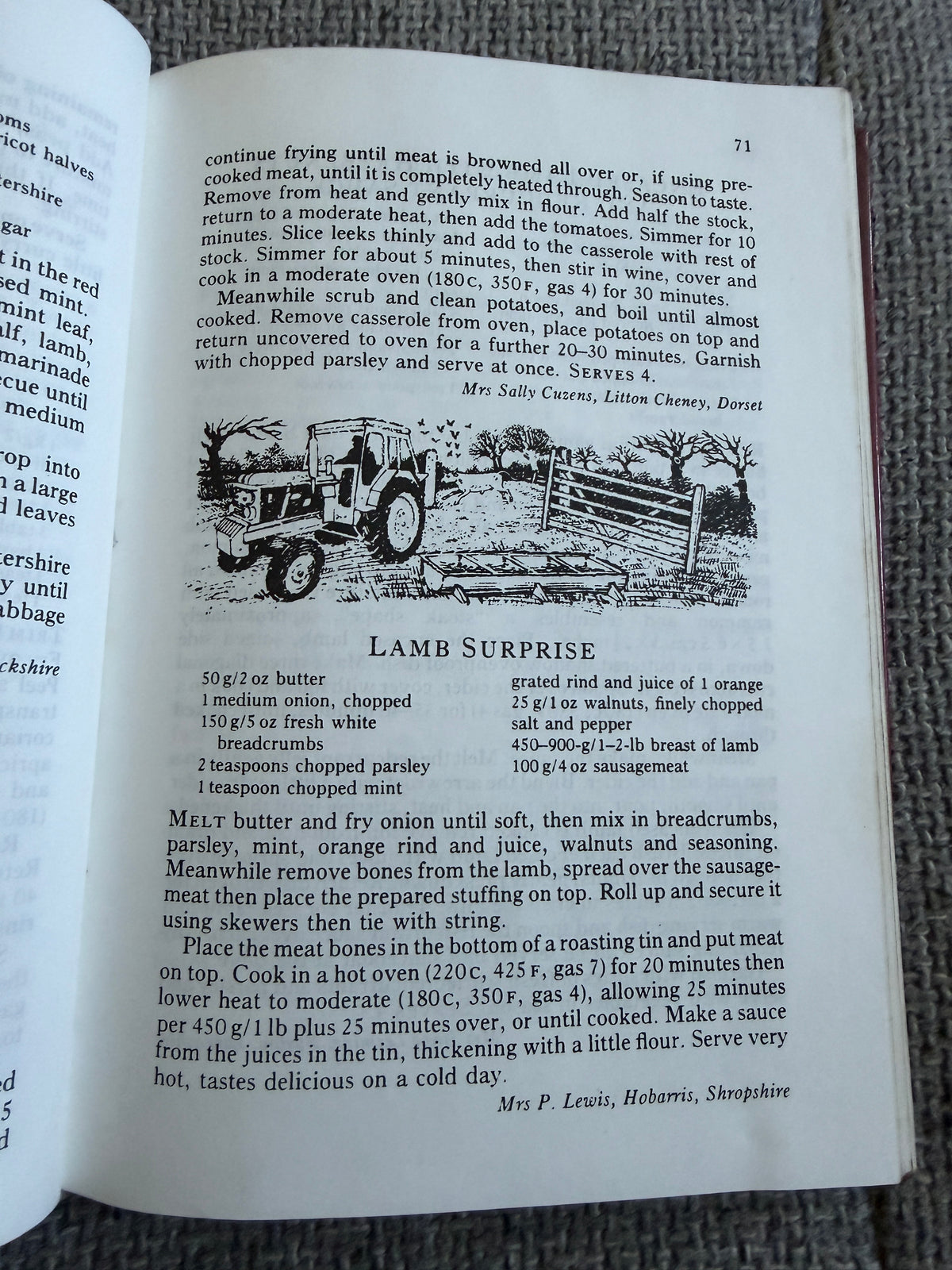 1994 Traditional Farmhouse Fare (Chancellor Press) A Collection Of Recipes From Farmer’s Weekly - Honeyburn Books (UK)