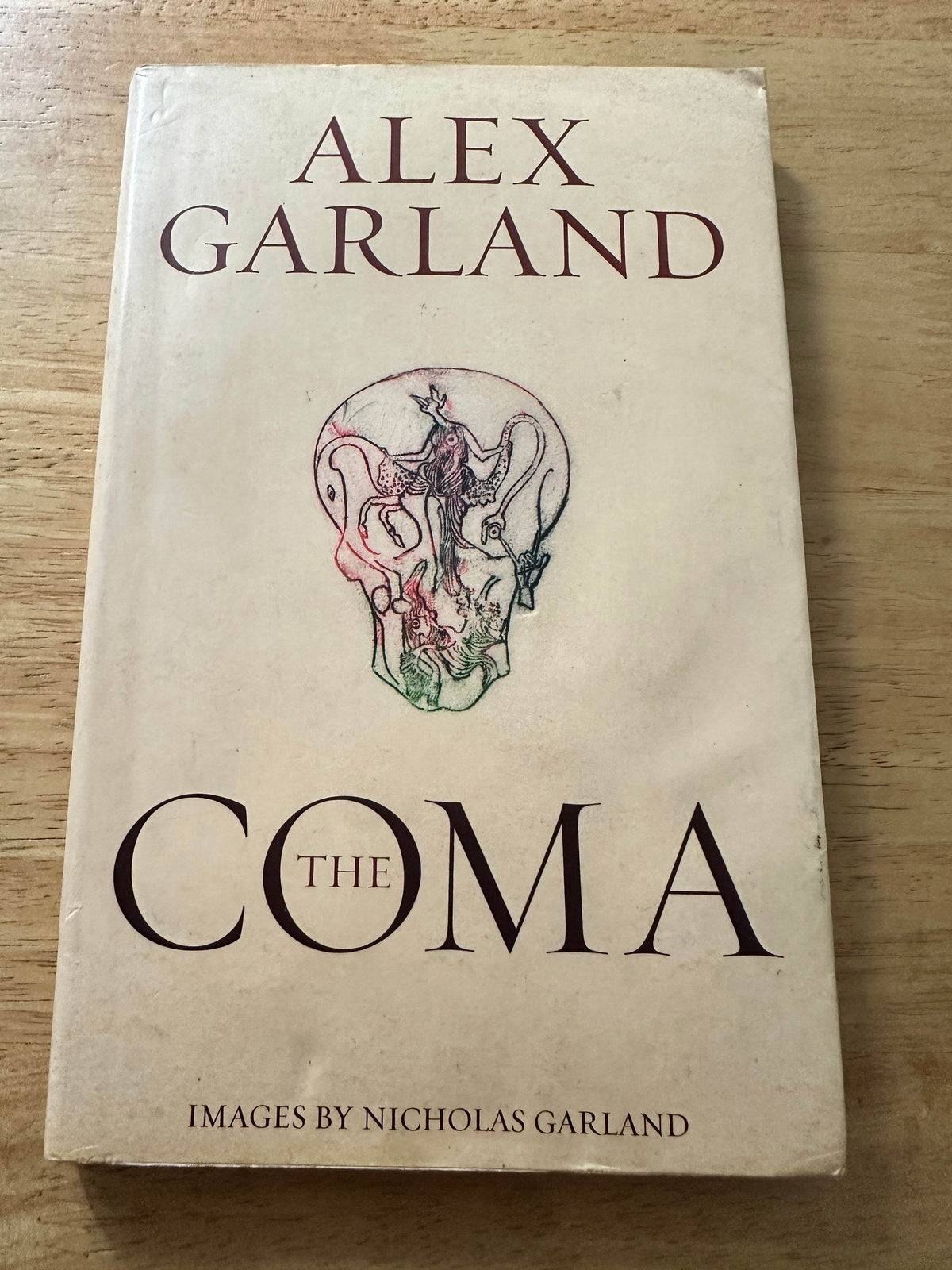 2004 The Coma - Alex Garland(Nicholas Garland Illust) Faber & Faber - Honeyburn Books (UK)
