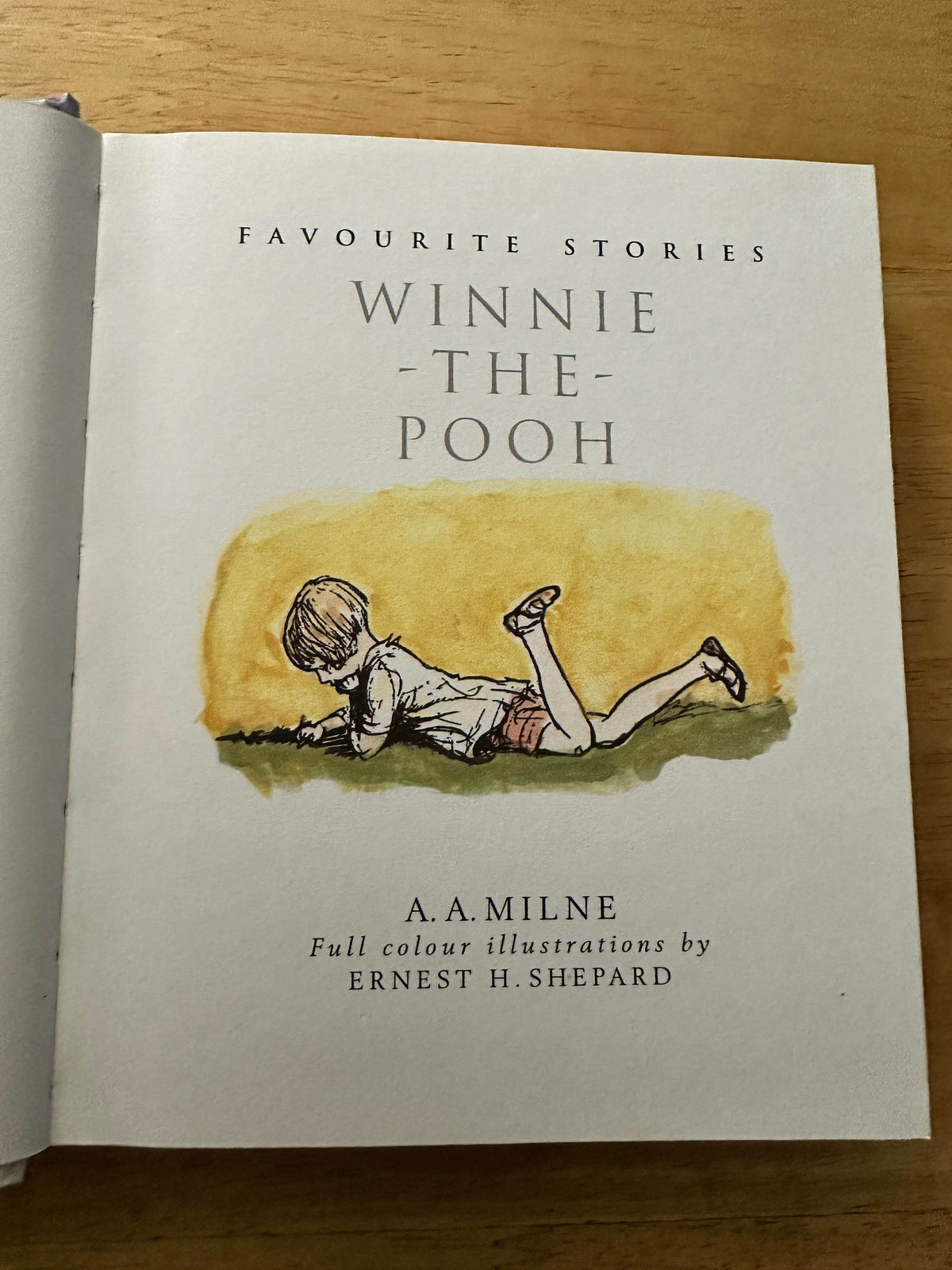1999 Winnie The Pooh Favourite Stories - A. A. Milne(Ernest Shepard illustration in colour) Dean - Honeyburn Books (UK)