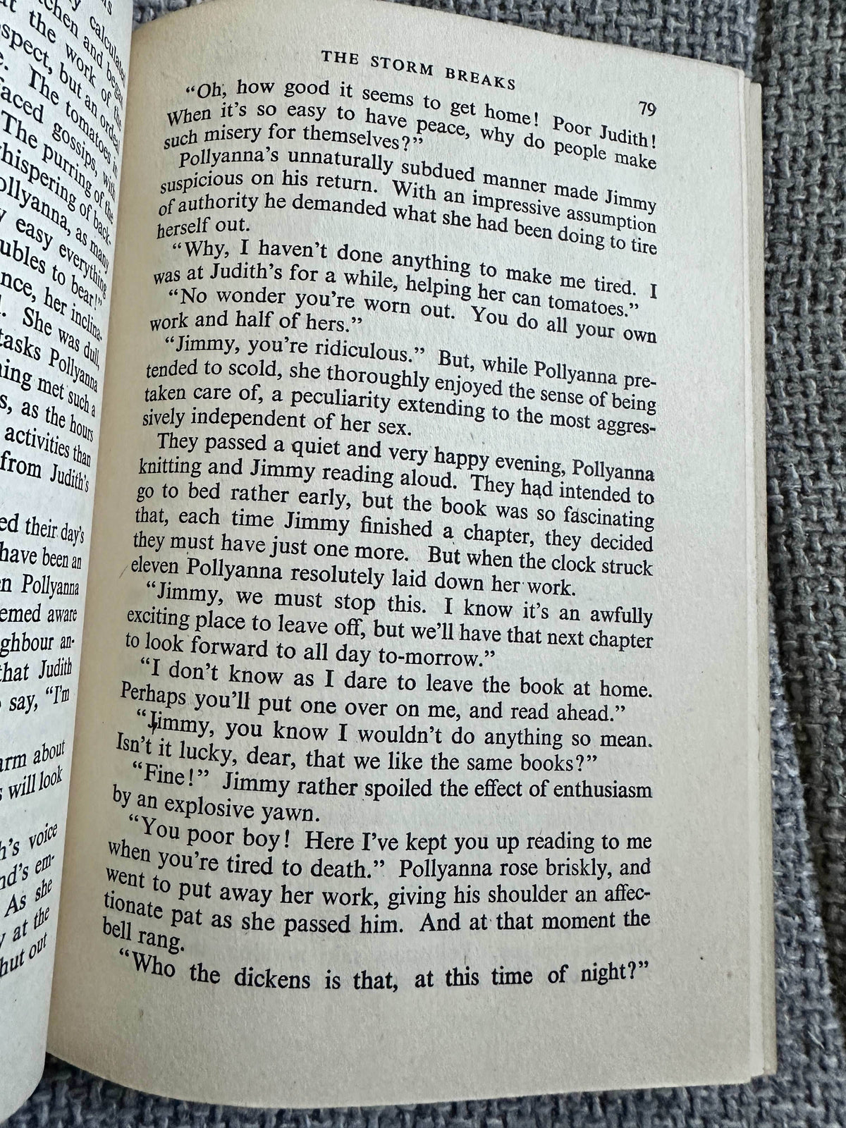 1946 Pollyanna Of The Orange Blossoms - Harriet Lummis Smith (George G. Harrap & Co. Ltd) - Honeyburn Books (UK)