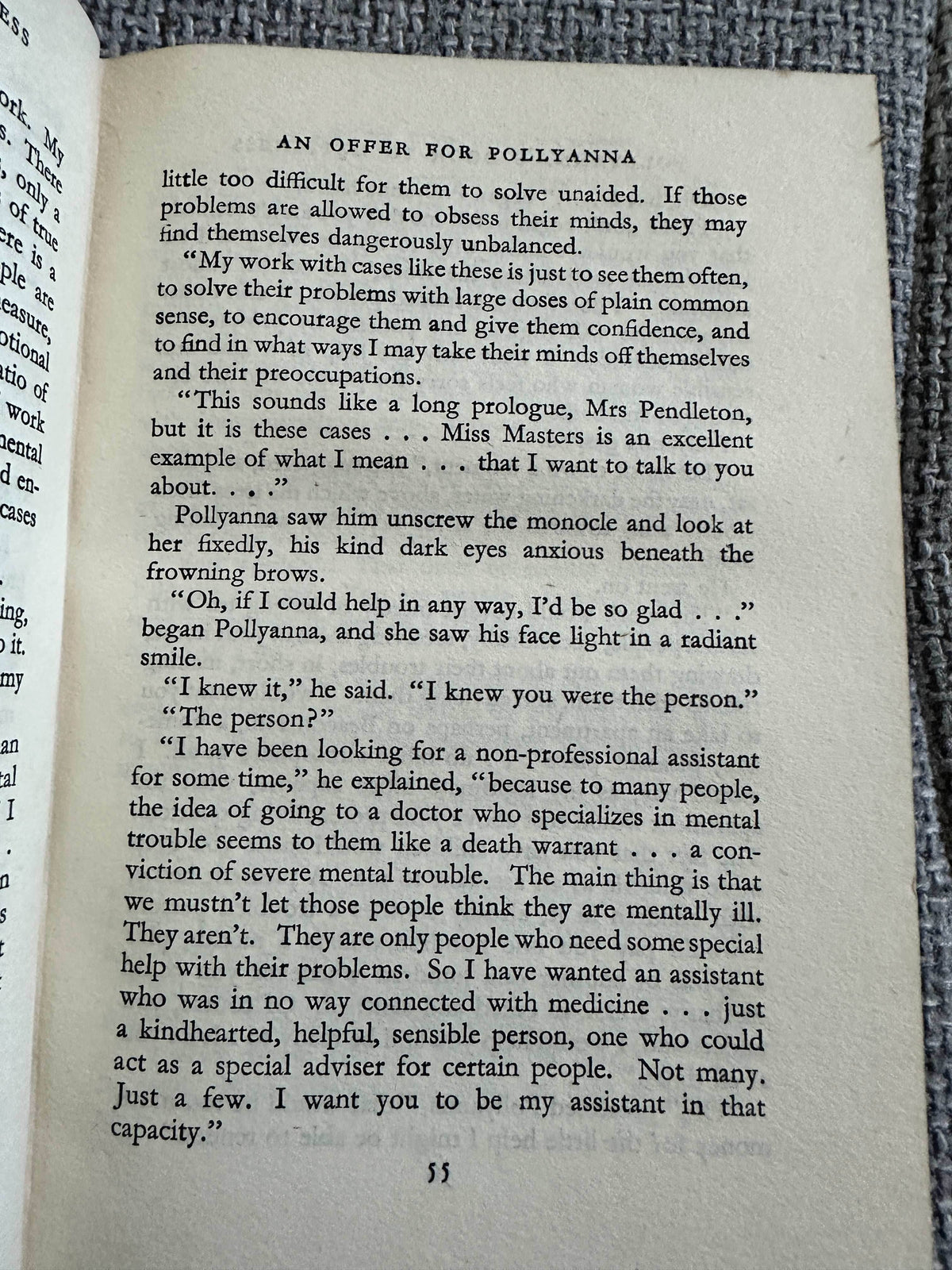 1948 Pollyanna’s Door To Happiness - Elizabeth Borton (George G. Harrap & Co. Ltd) - Honeyburn Books (UK)