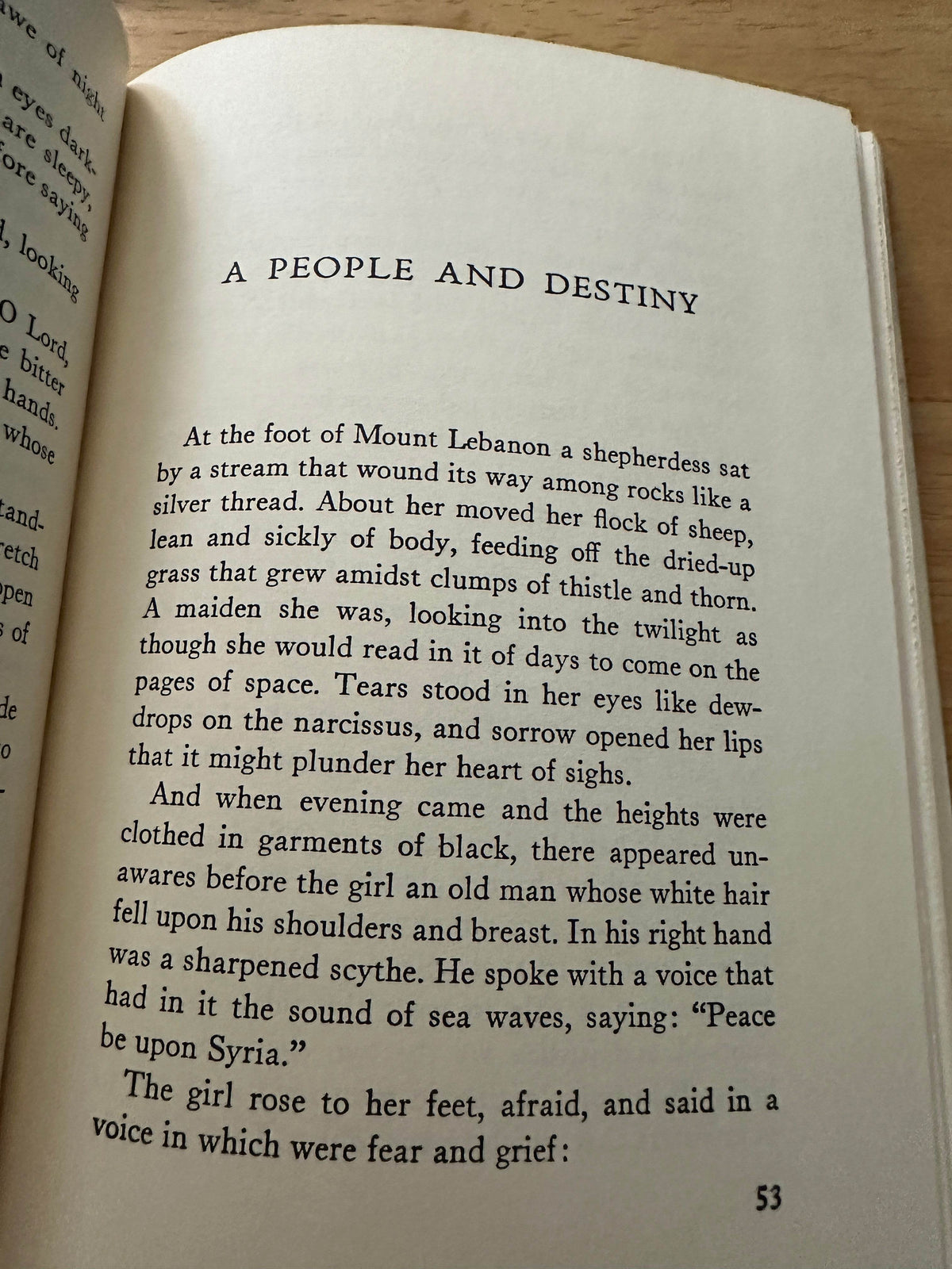 1968 A Tear & A Smile - Kahlil Gibran(intro by Robert Hillyer translated from Arabic by H. M. Nahmad (Borzoi Books Alfred A. Knopf Publisher New York - Honeyburn Books (UK)