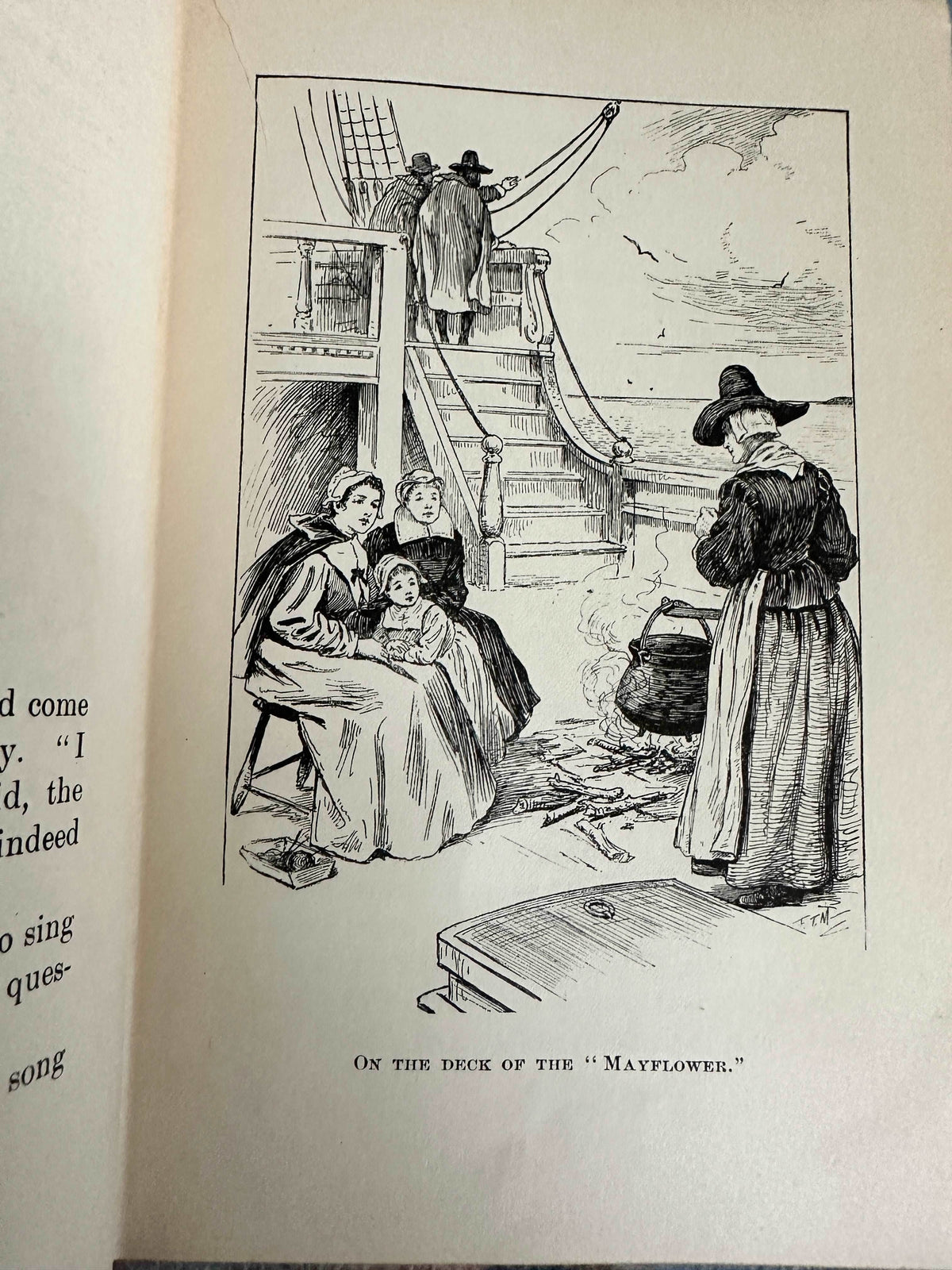 1900 Children Of The Pilgrim Fathers - Gertrude L. Stone & M. Grace Fickett(Illust Frank T. Merrill) D. C. Heath & Co - Honeyburn Books (UK)