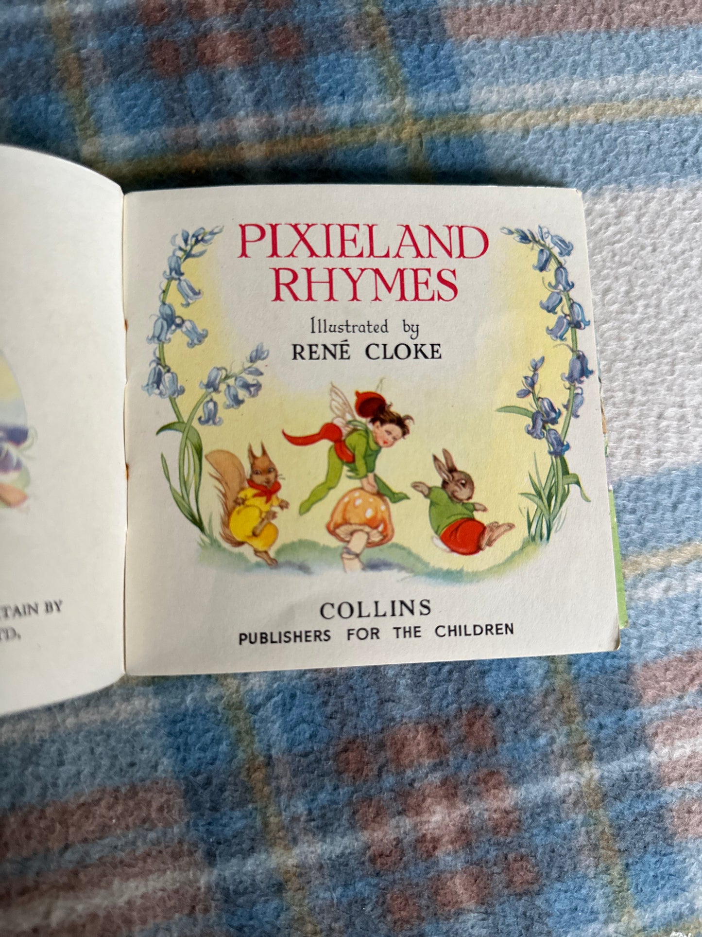 1950 Pixieland Rhymes - Rene Cloke(A Pixie Book) Collins - Honeyburn Books (UK)