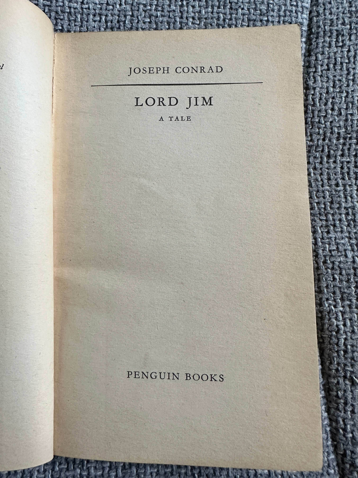 1957*1st* Lord Jim - Joseph Conrad (Penguin) - Honeyburn Books (UK)