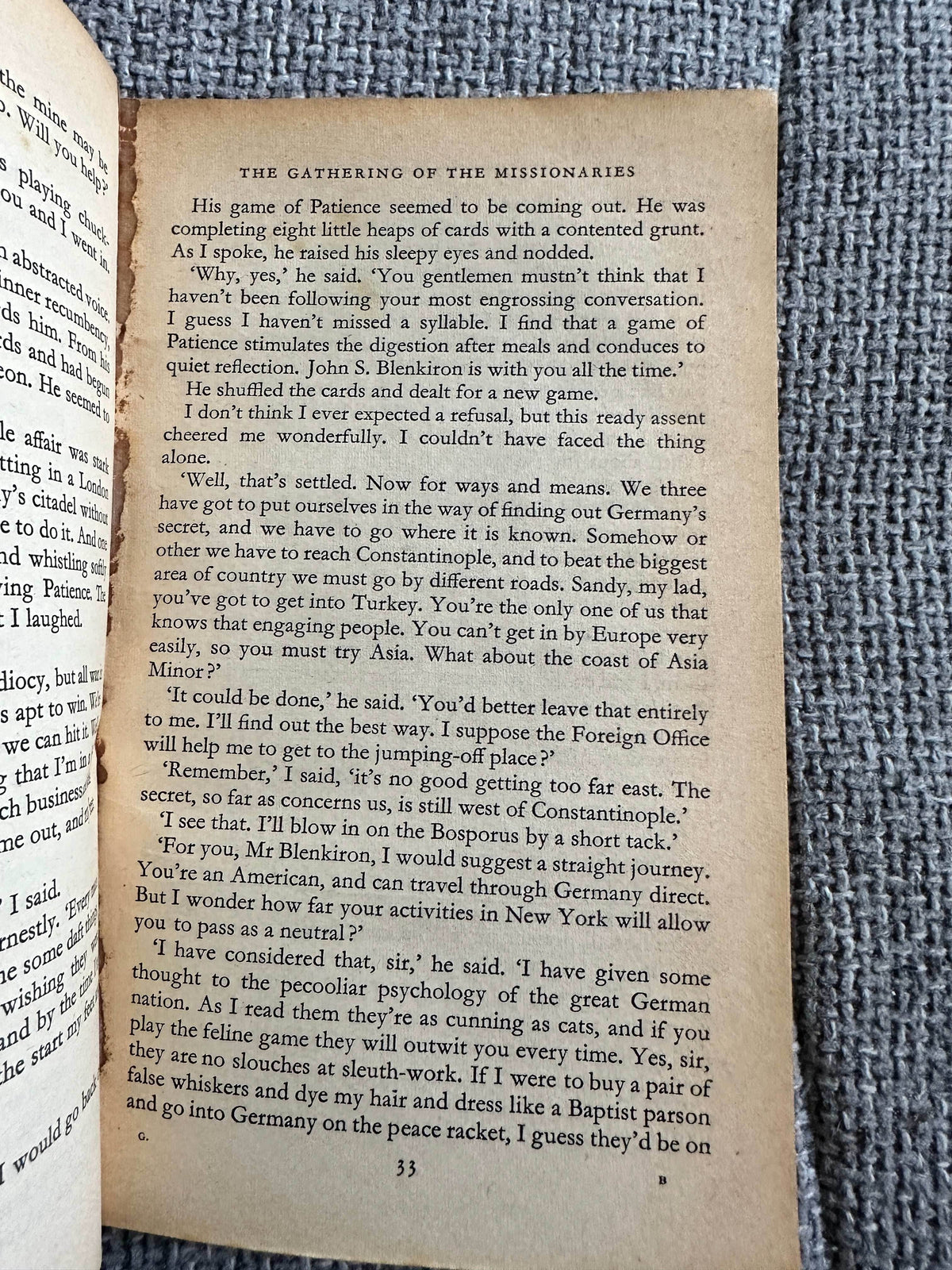 1958 Greenmantle - John Buchan (Penguin) - Honeyburn Books (UK)