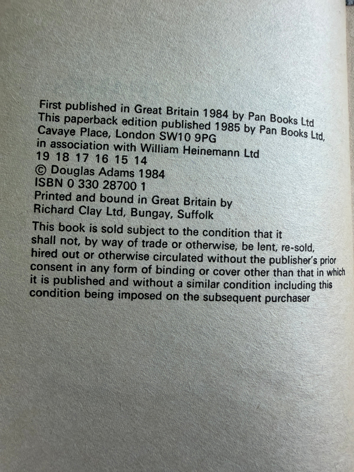 1985 So Long, & Thanks For All The Fish - Douglas Adams (Pan Books) - Honeyburn Books (UK)