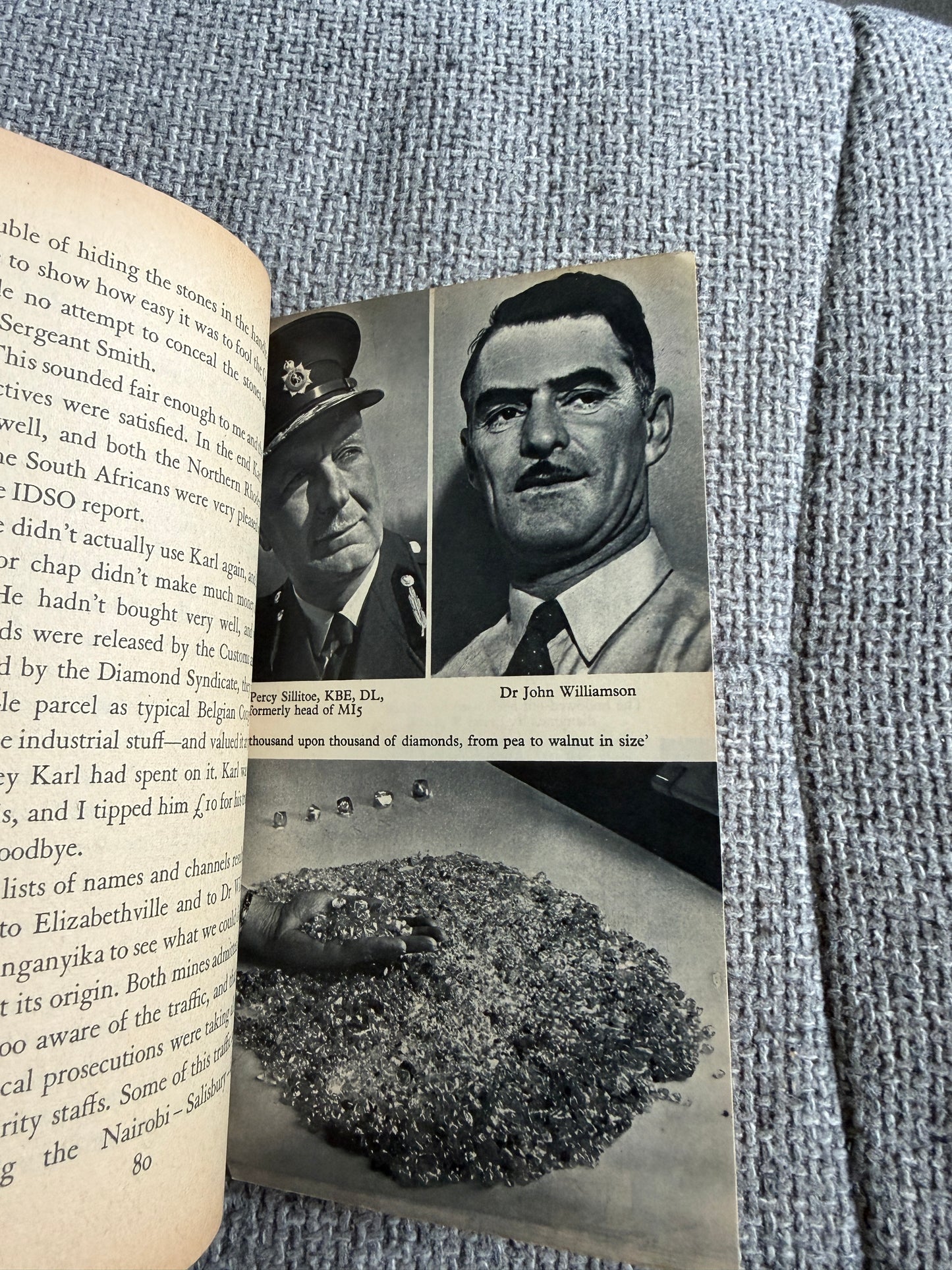 1963 The Diamond Smugglers - Ian Fleming (Pan Books G328)